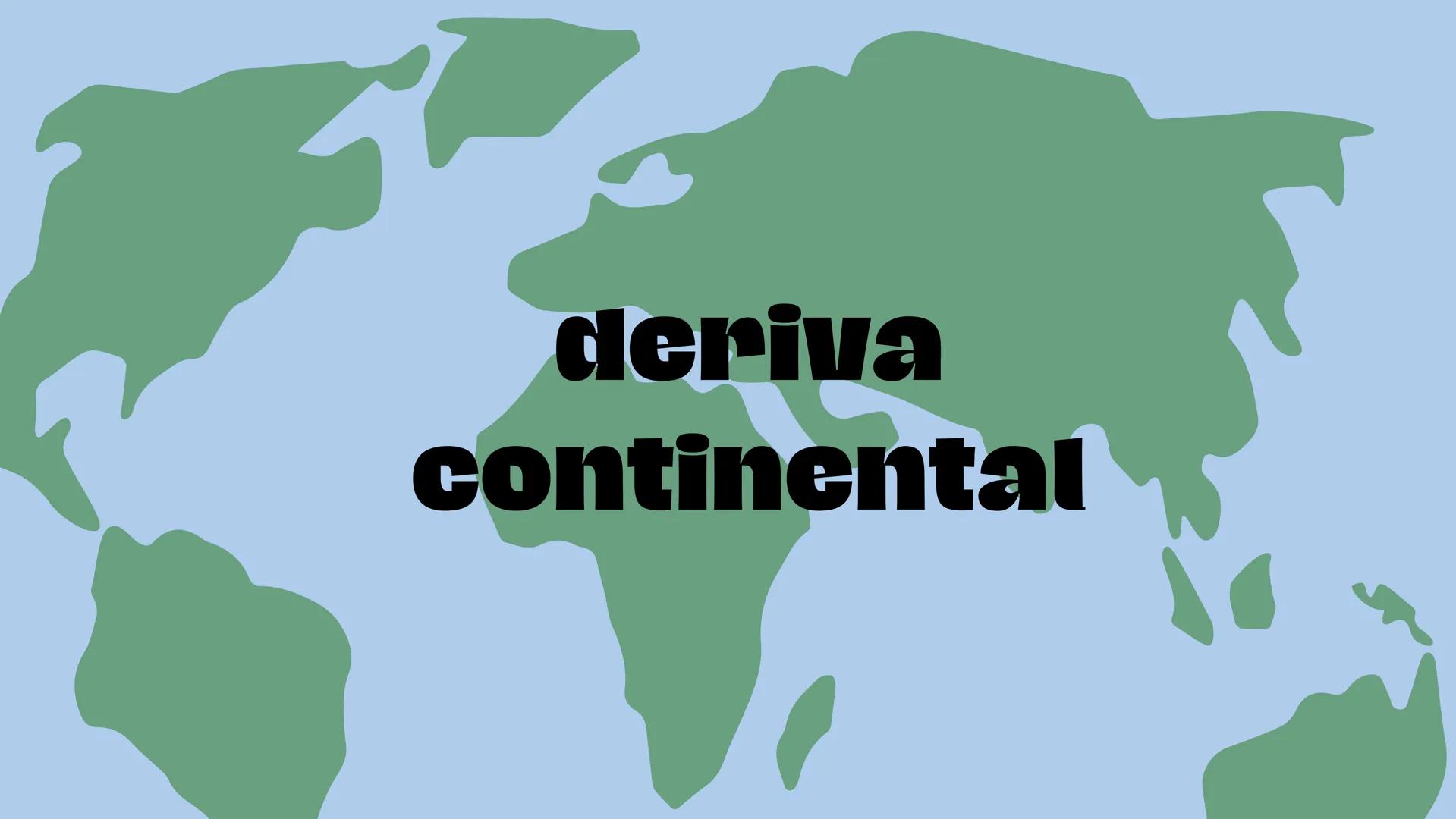deriva
continental # Alfred Wegener e
a Teoria da Deriva
Continental
Uma introdução Os primeiros cientistas acreditavam que a Terra se co