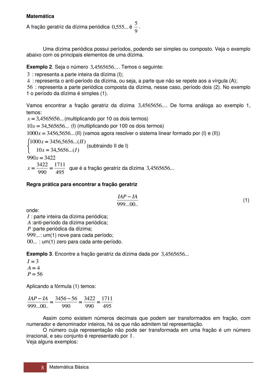 # Matemática
Conceitos e aplicações
$\lambda$ $\pi$ Material didático elaborado pelos professores:
Professor Mestre Anderson Dias Gonçalve