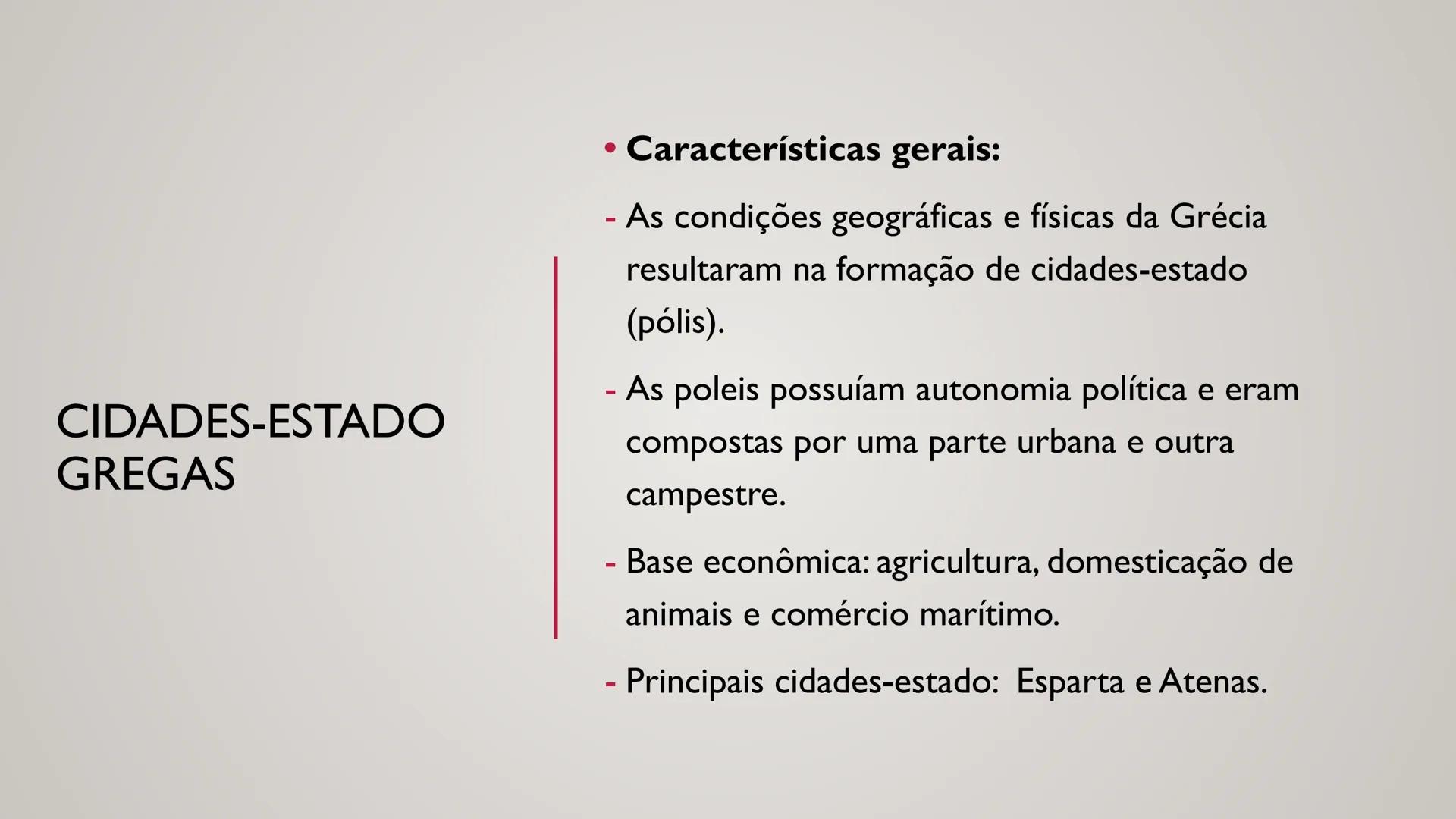# AS
# CIVILIZAÇÕES
# CLÁSSICAS:
GRÉCIA ANTIGA # ANTIGUIDADE CLÁSSICA: DEFINIÇÃO
• Antiguidade Clássica refere-se ao período da História