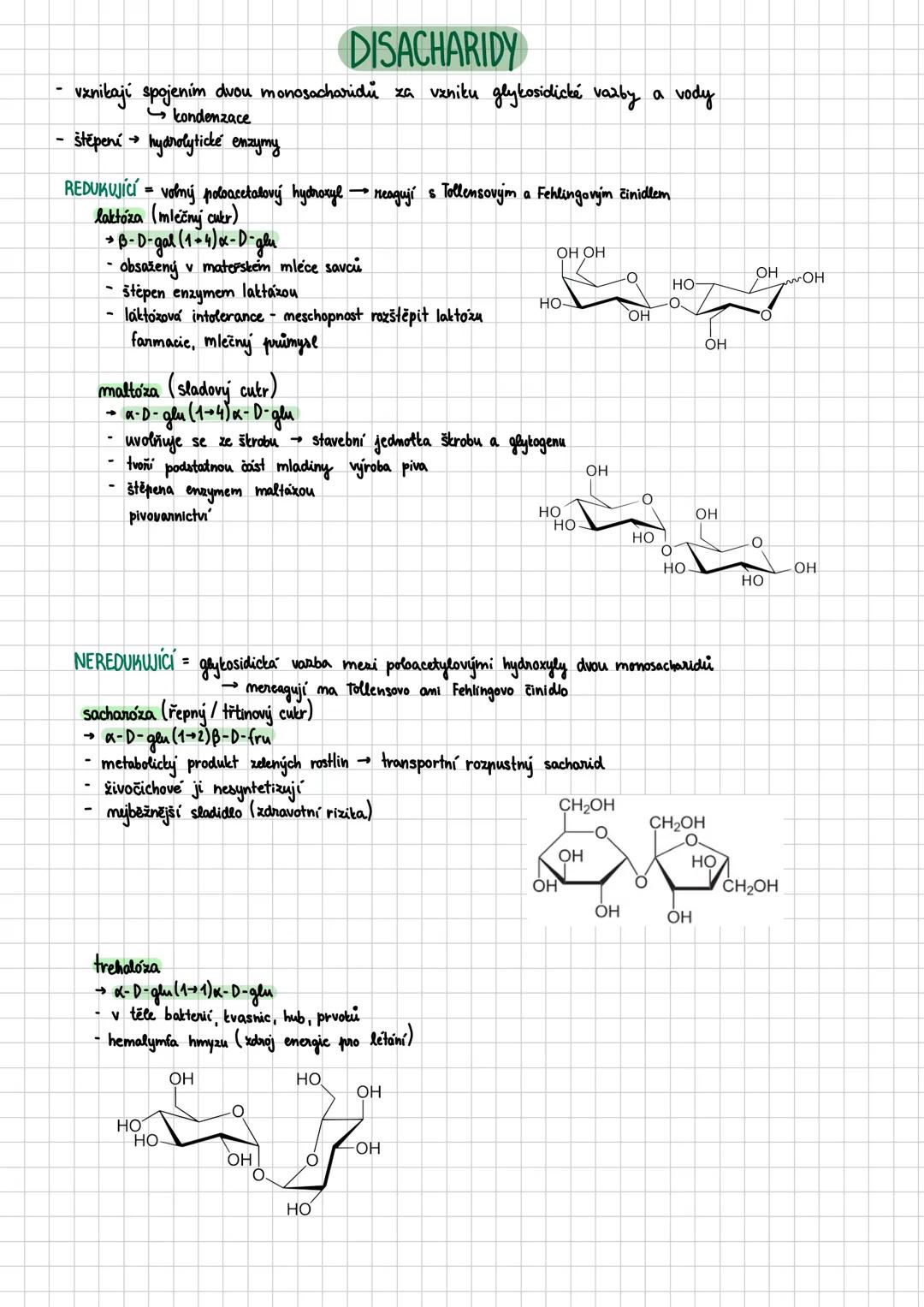 --- OCR Start ---
Sacharidy
polyhydroxysloučeniny obsahujići karbonylovou (keto/abdo) skupinu
jejich deriváty jsou přítomny ve všech organis