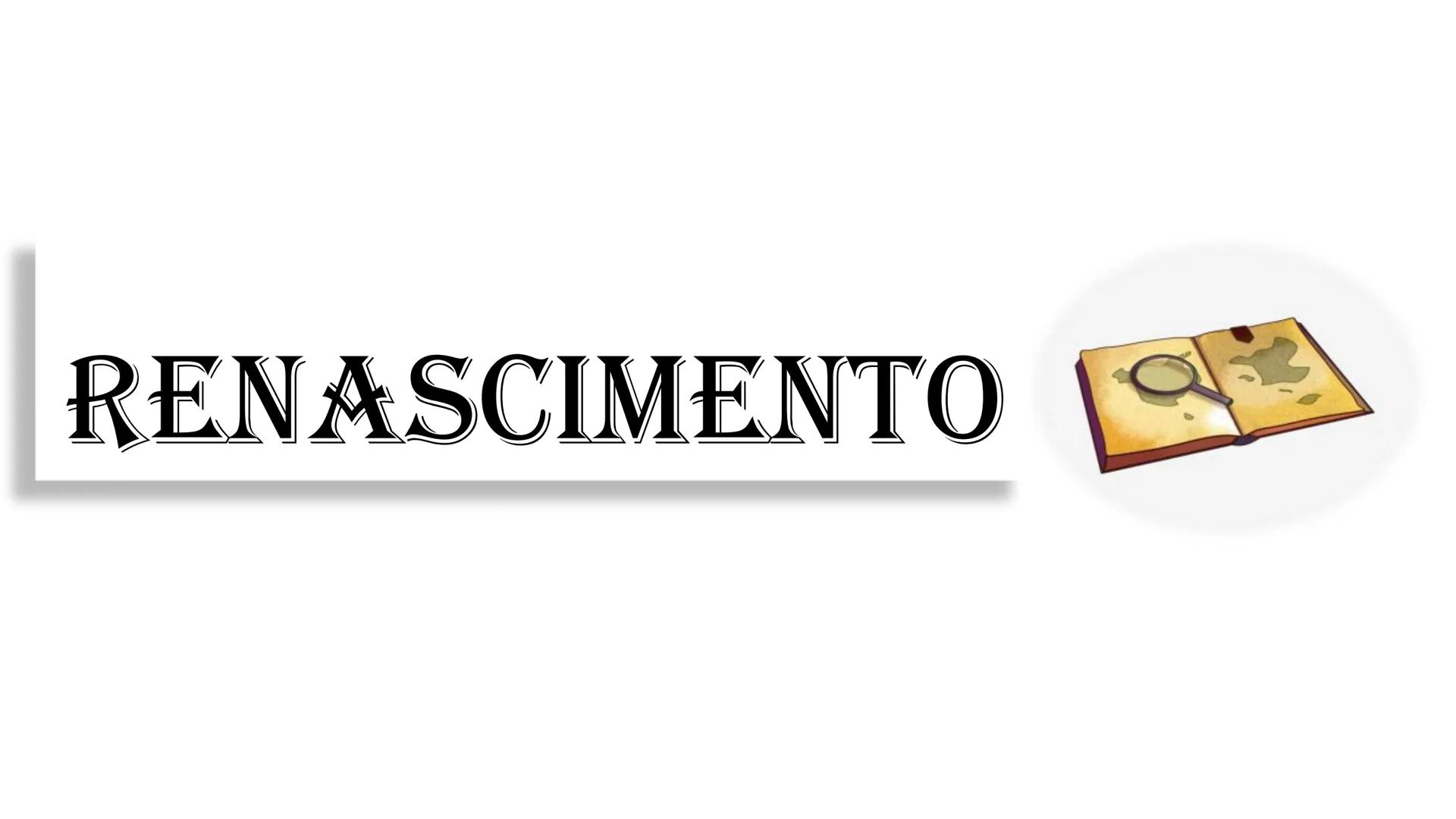 # RENASCIMENTO # Renascimento
Renascimento foi um movimento cultural intenso que começou no
século XIV nas cidades italianas, propagando-se