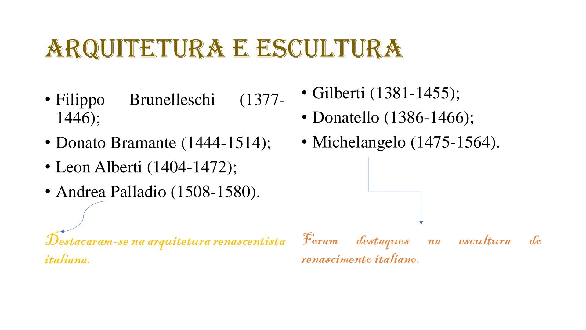 # RENASCIMENTO # Renascimento
Renascimento foi um movimento cultural intenso que começou no
século XIV nas cidades italianas, propagando-se