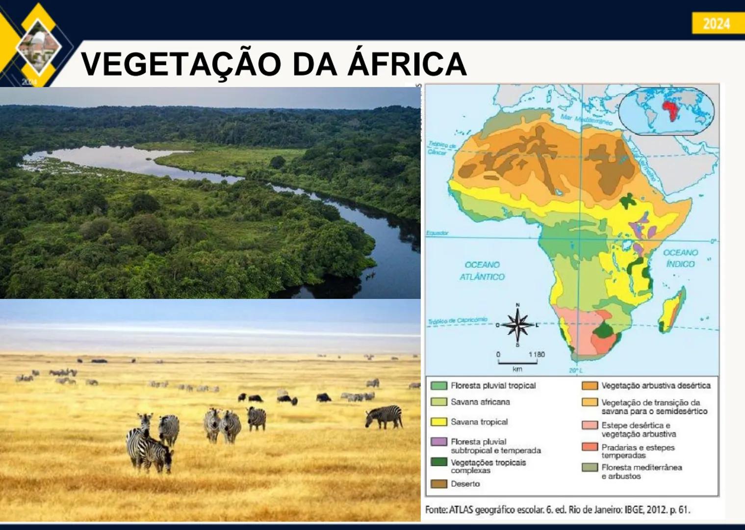 - 2024
ÁFRICA:
ASPECTOS FÍSICOS
E HUMANOS
PROF. GEORGE OLIVEIRA
GEOGRAFIA 200
IBGE
# O CONTINENTE AFRICANO
ОСГАНО
PACIFICO
OCEANG
GL