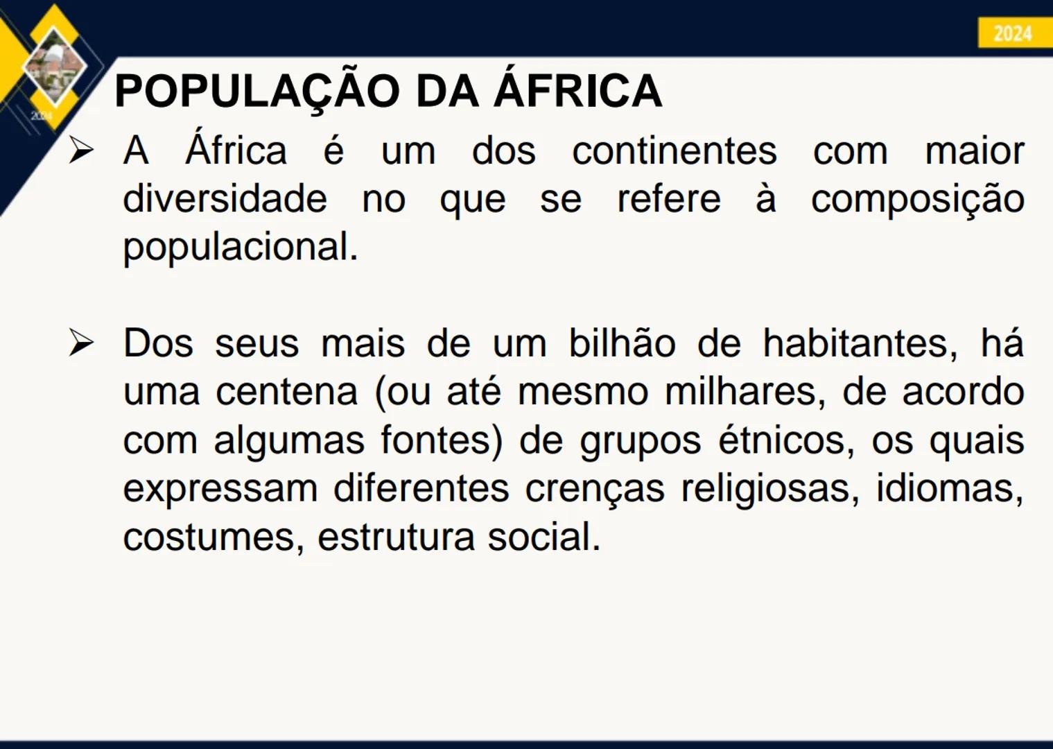 - 2024
ÁFRICA:
ASPECTOS FÍSICOS
E HUMANOS
PROF. GEORGE OLIVEIRA
GEOGRAFIA 200
IBGE
# O CONTINENTE AFRICANO
ОСГАНО
PACIFICO
OCEANG
GL