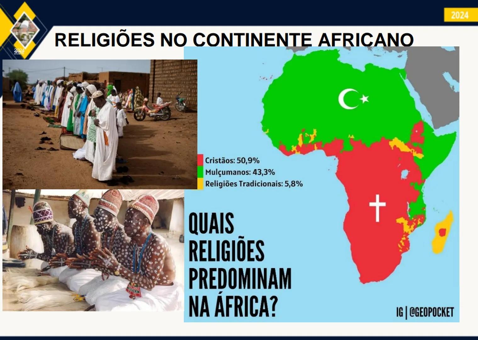 - 2024
ÁFRICA:
ASPECTOS FÍSICOS
E HUMANOS
PROF. GEORGE OLIVEIRA
GEOGRAFIA 200
IBGE
# O CONTINENTE AFRICANO
ОСГАНО
PACIFICO
OCEANG
GL