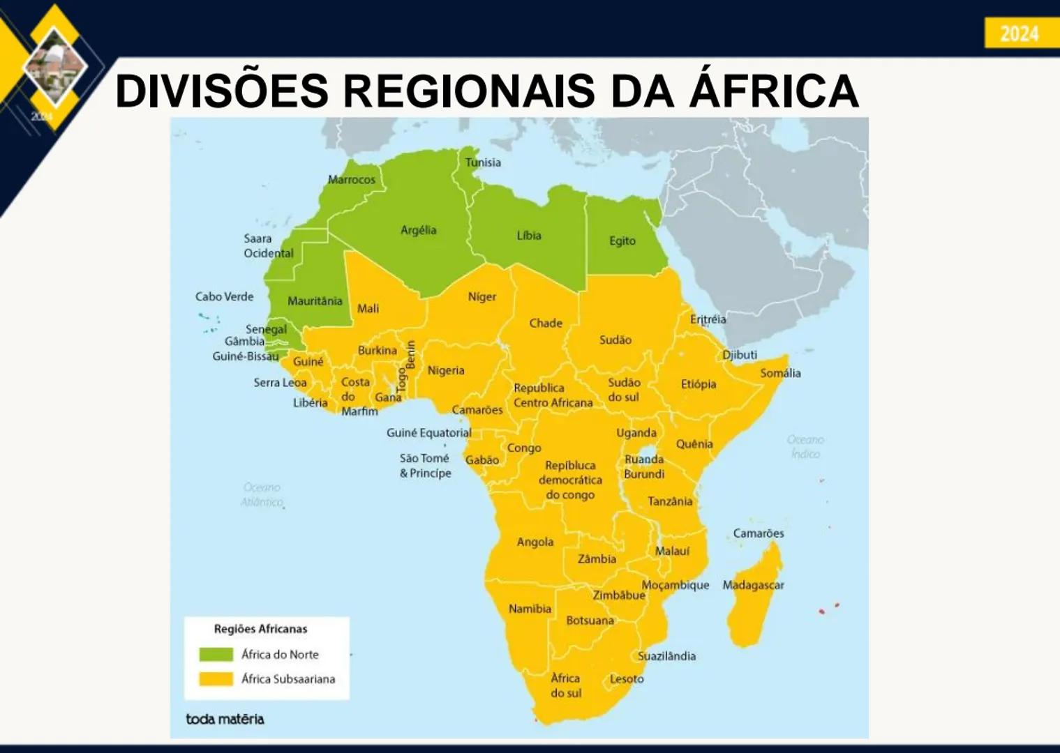 - 2024
ÁFRICA:
ASPECTOS FÍSICOS
E HUMANOS
PROF. GEORGE OLIVEIRA
GEOGRAFIA 200
IBGE
# O CONTINENTE AFRICANO
ОСГАНО
PACIFICO
OCEANG
GL