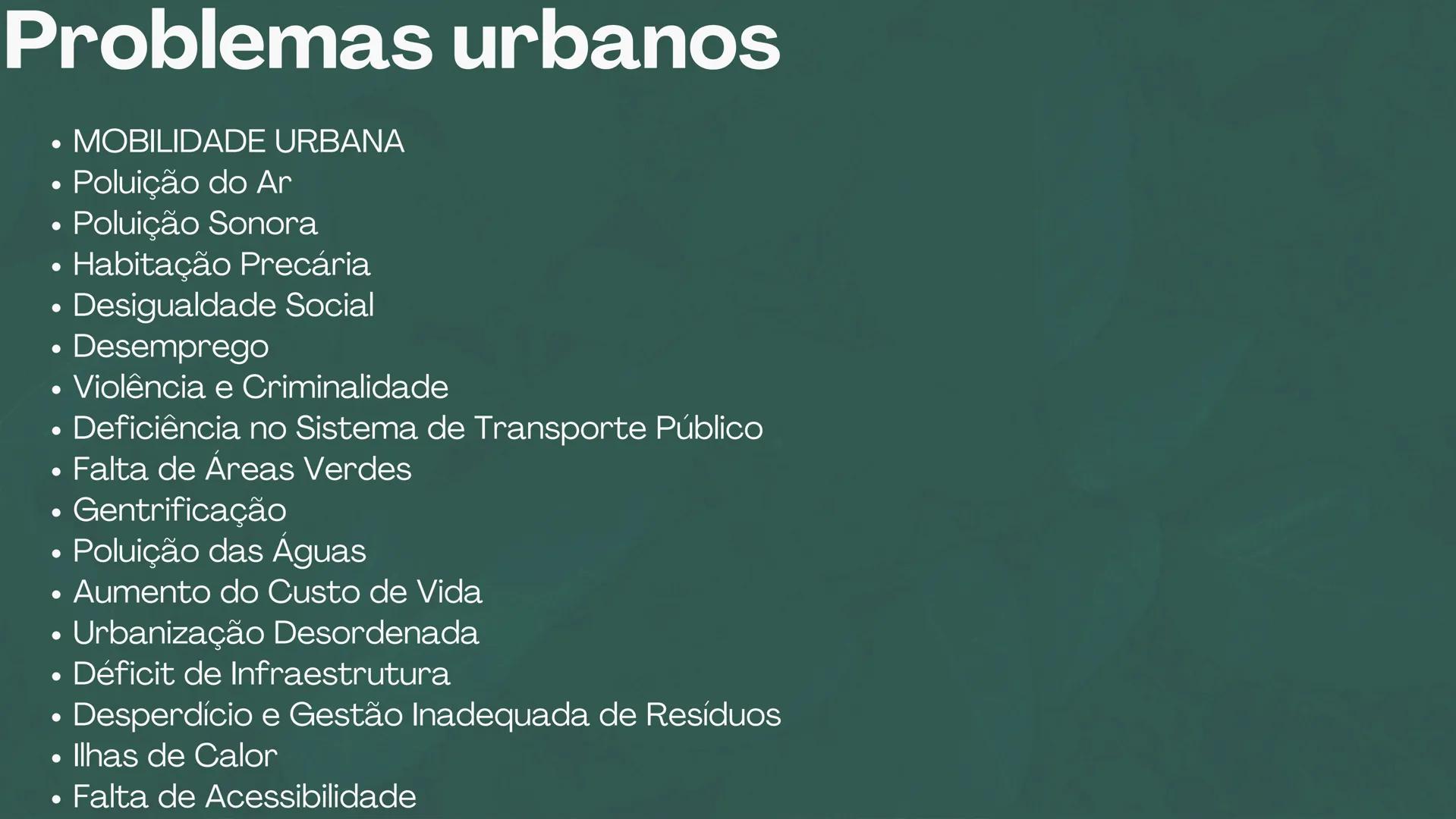 # URBANIZAÇÃO
E SUAS CONSEQUÊNCIAS # O que é urbanização?
- Processo de crescimento das cidades em relação ao campo
Como ocorre?
- Atrav
