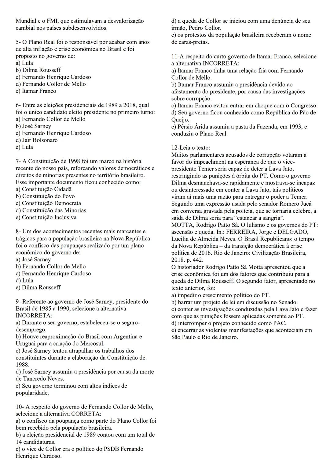 ## HISTORIA
## PRE-VESTIBULAR O Brasil Colônia, o período mais longo da História
do Brasil (1530-1815), é fundamental para
entendermos a fo