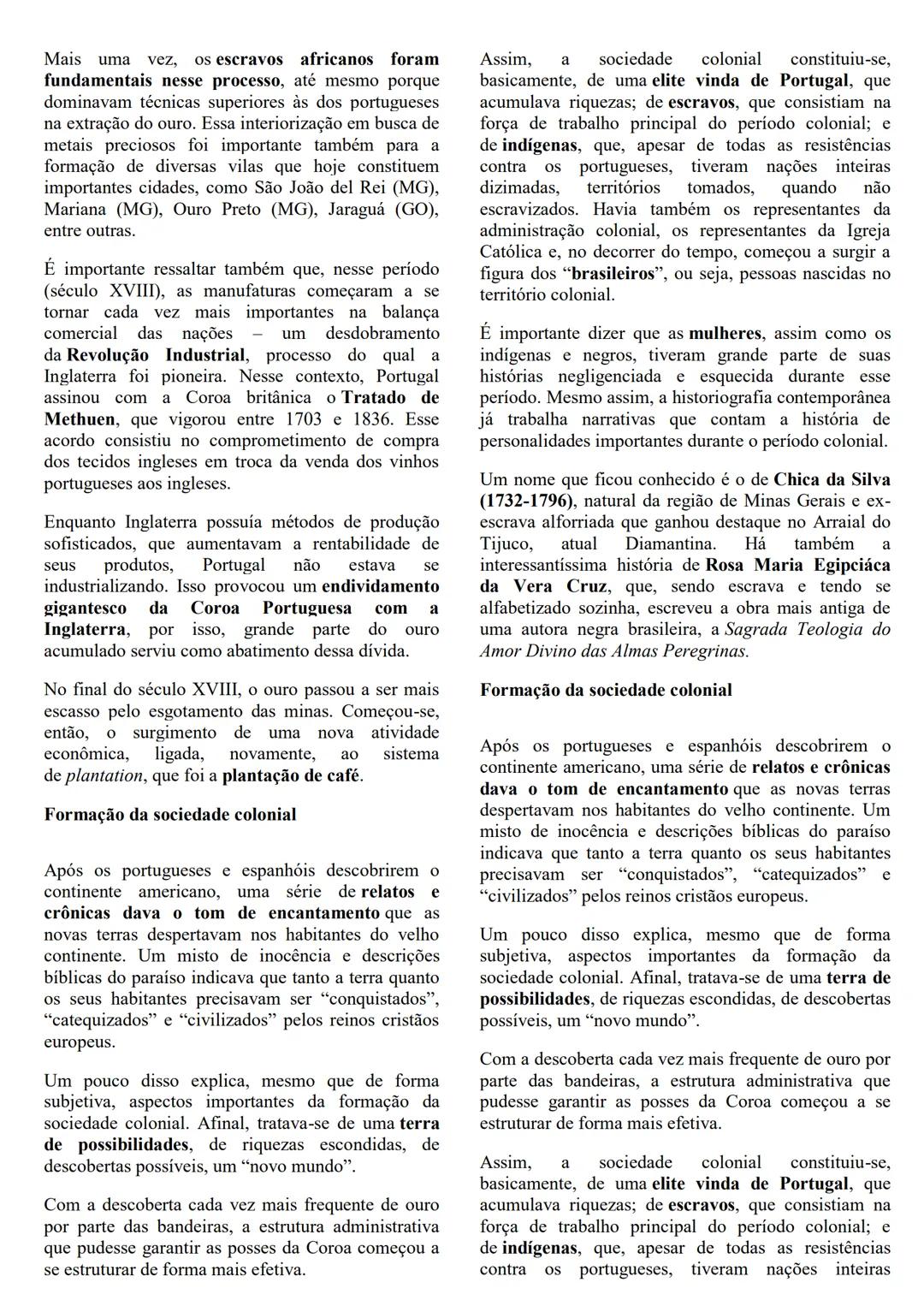 ## HISTORIA
## PRE-VESTIBULAR O Brasil Colônia, o período mais longo da História
do Brasil (1530-1815), é fundamental para
entendermos a fo