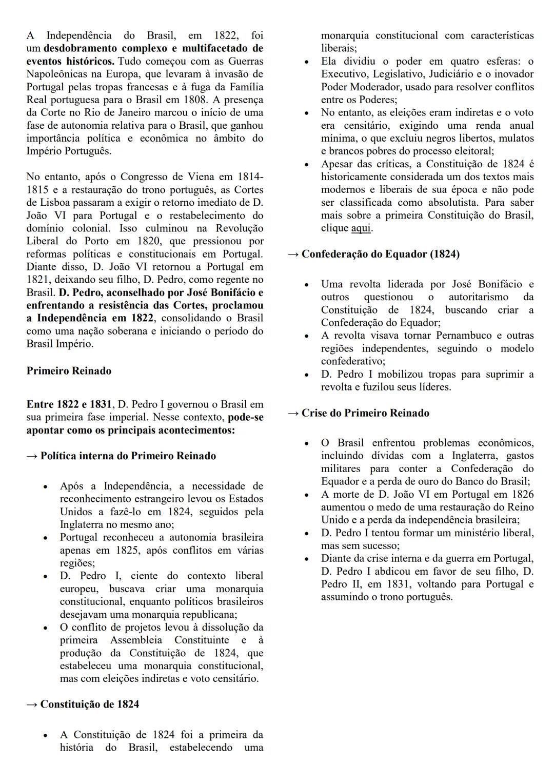 ## HISTORIA
## PRE-VESTIBULAR O Brasil Colônia, o período mais longo da História
do Brasil (1530-1815), é fundamental para
entendermos a fo