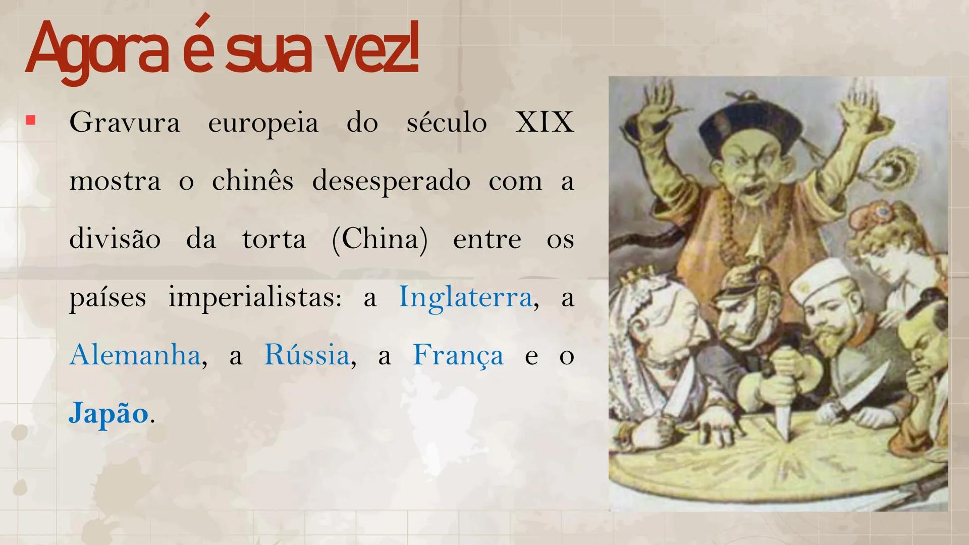 # Imperialismo
Disciplina: História
Prof.": Daiane Costa Batalha # Imperialismo
➤ Definição:
- O imperialismo foi a política de dominaçã