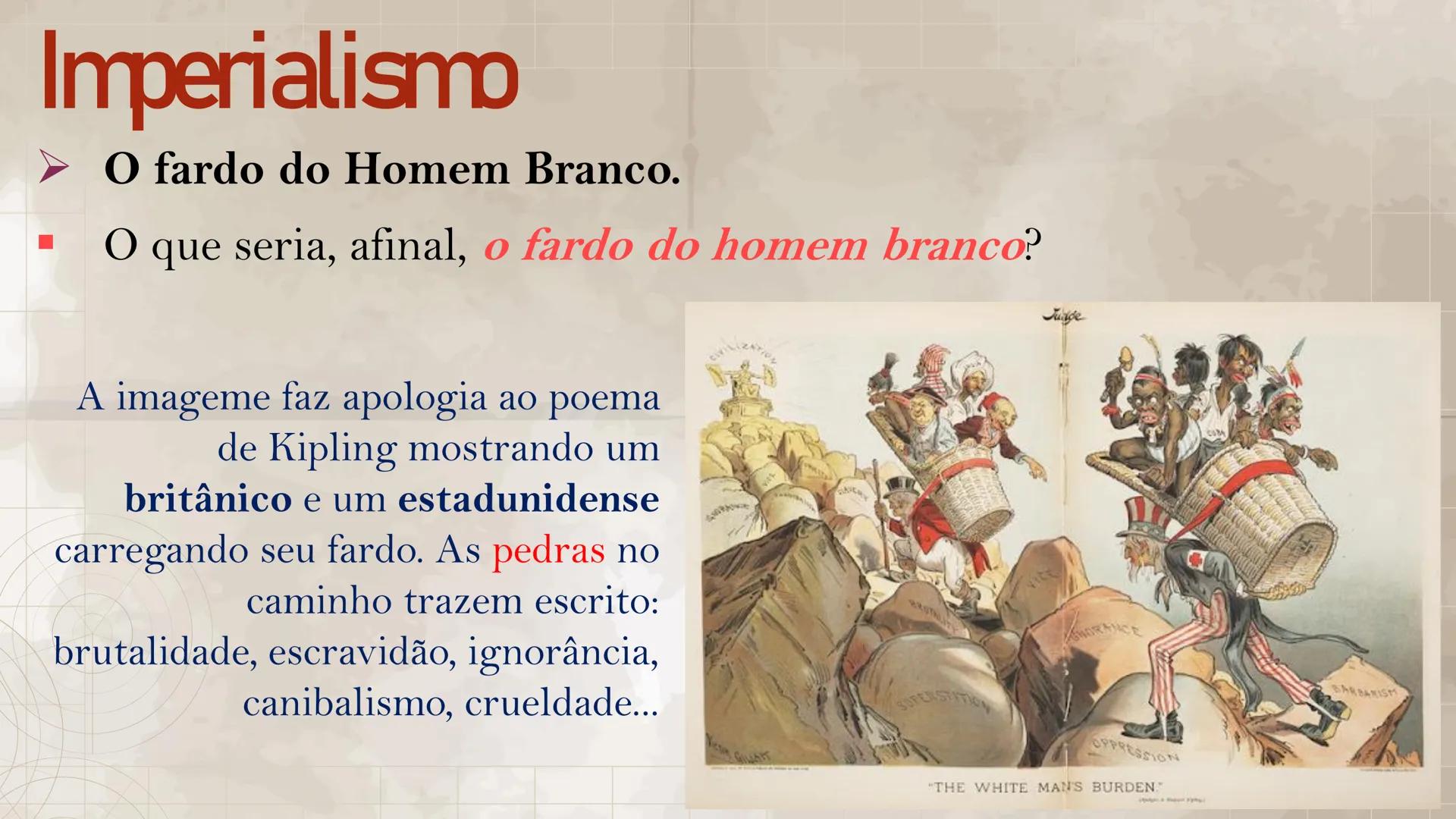 # Imperialismo
Disciplina: História
Prof.": Daiane Costa Batalha # Imperialismo
➤ Definição:
- O imperialismo foi a política de dominaçã
