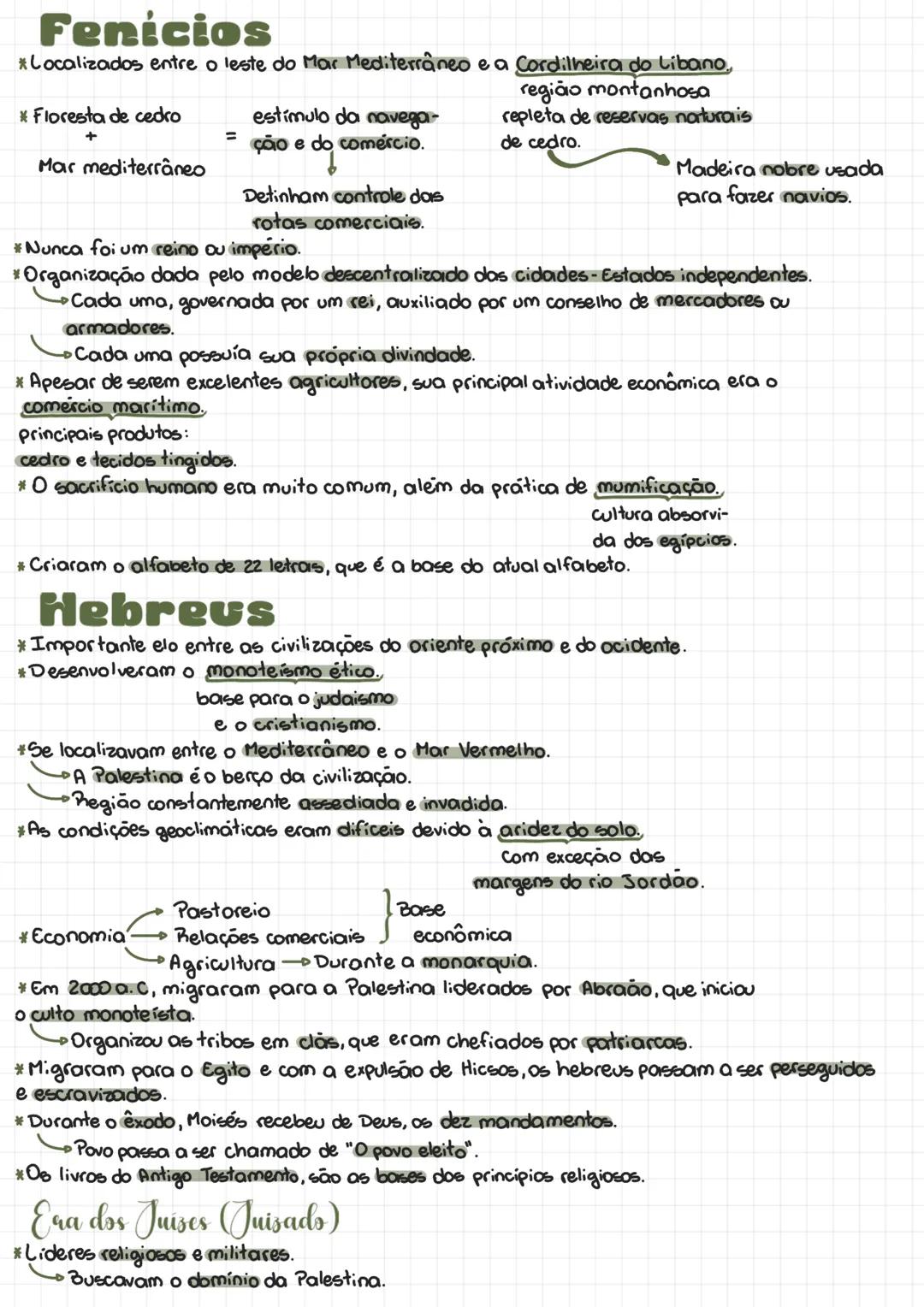Idade Antiga
* Com a sedentarização e a revolução agrícola, os grupos humanos se fixaram em ter-
ritórios e começaram a construir as primeir