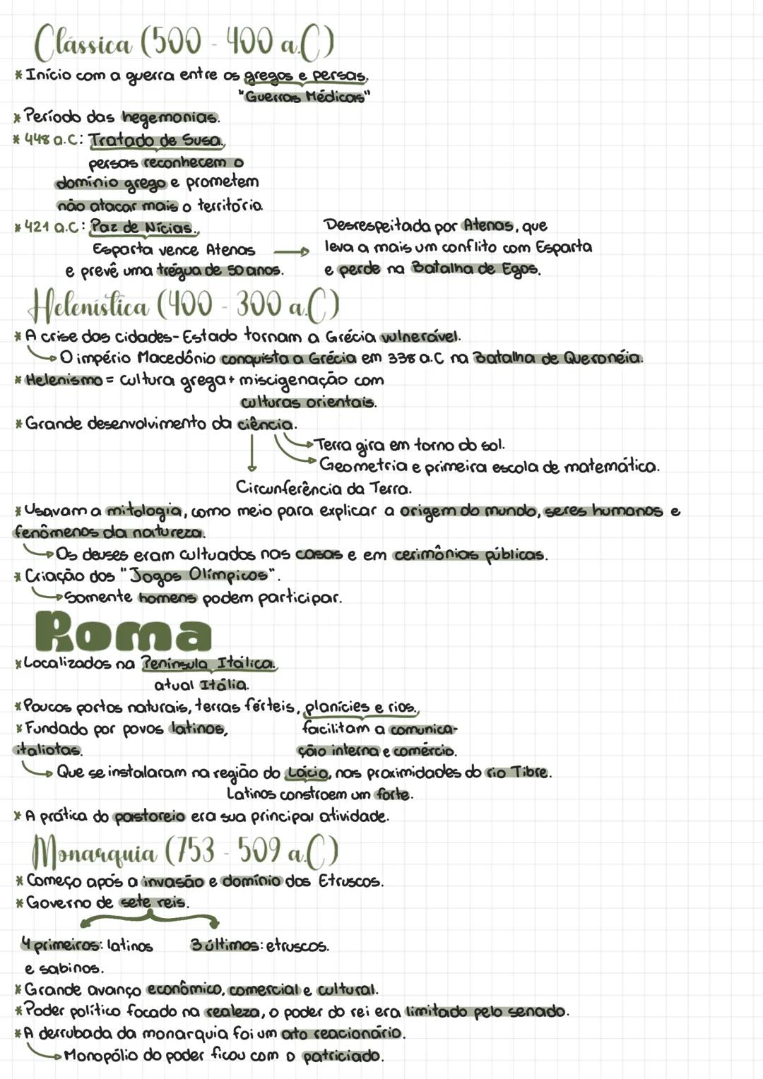 Idade Antiga
* Com a sedentarização e a revolução agrícola, os grupos humanos se fixaram em ter-
ritórios e começaram a construir as primeir