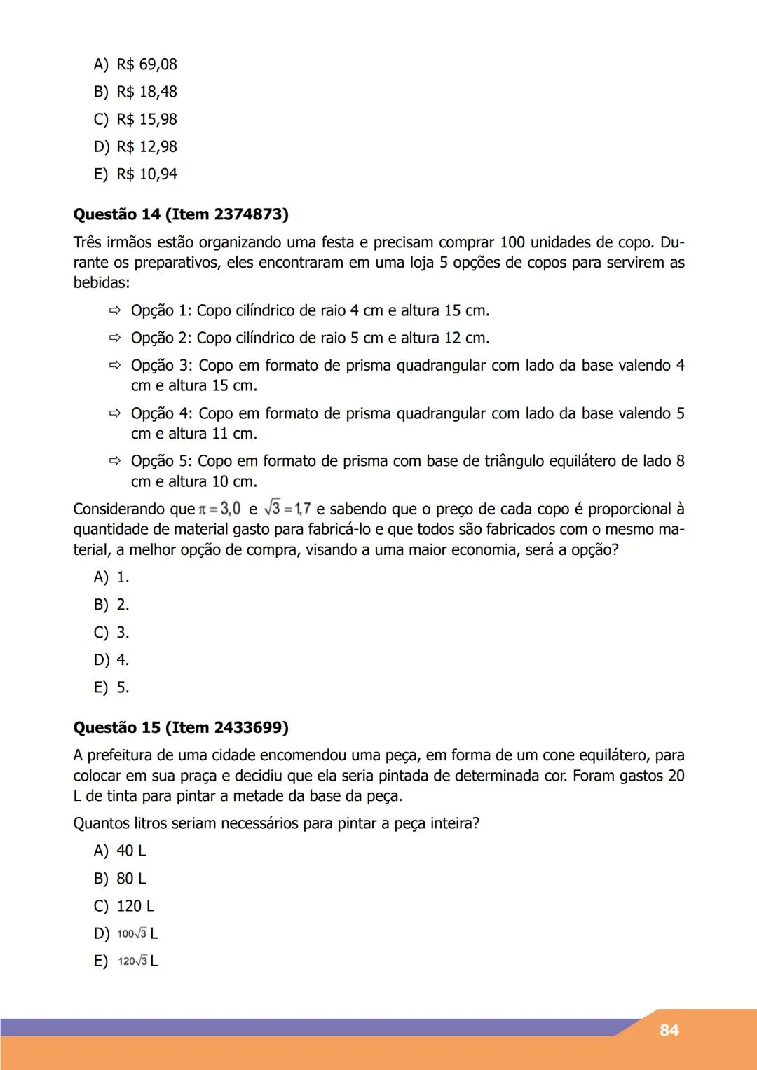 MAPA + SAEB
ÁREA DE CONHECIMENTO
Matemática e suas Tecnologias
COMPONENTE CURRICULAR
Matemática
ANO LETIVO
2025
Olá, estudante!
É com grande