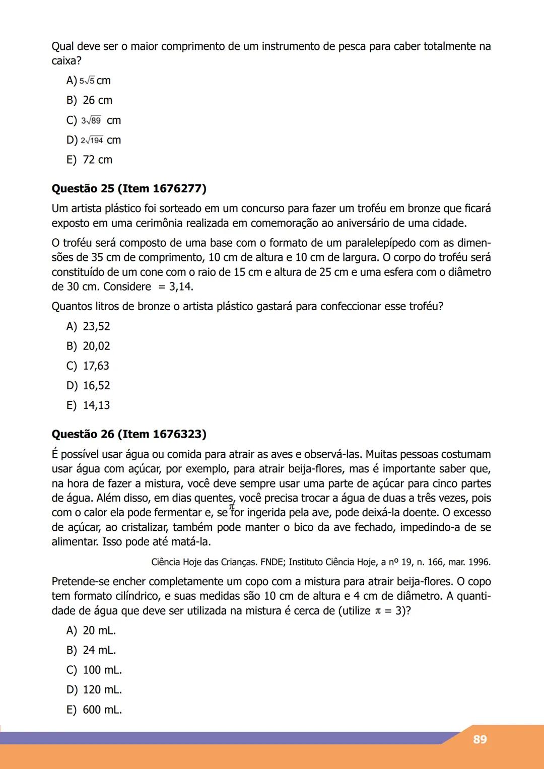 MAPA + SAEB
ÁREA DE CONHECIMENTO
Matemática e suas Tecnologias
COMPONENTE CURRICULAR
Matemática
ANO LETIVO
2025
Olá, estudante!
É com grande