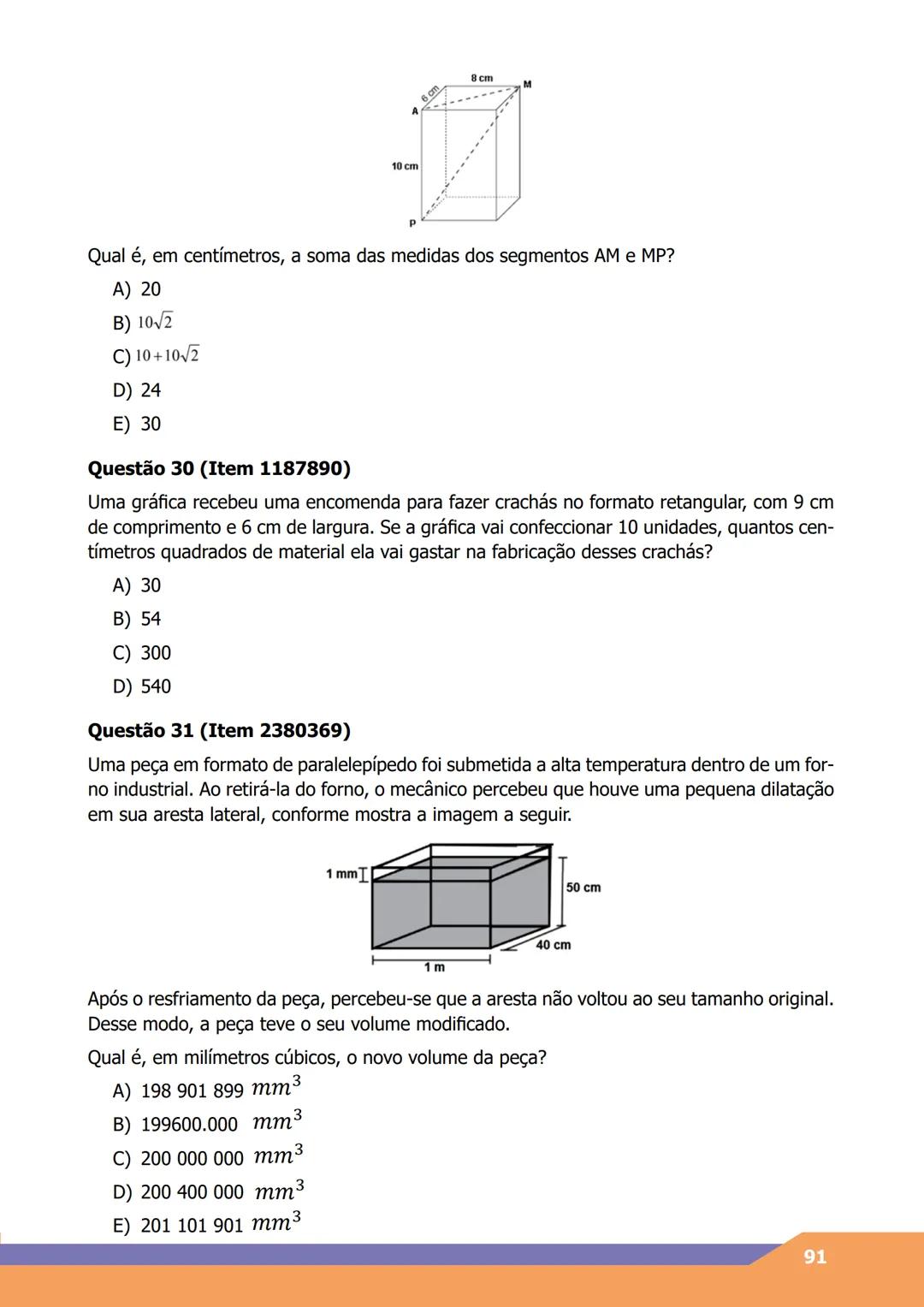 MAPA + SAEB
ÁREA DE CONHECIMENTO
Matemática e suas Tecnologias
COMPONENTE CURRICULAR
Matemática
ANO LETIVO
2025
Olá, estudante!
É com grande