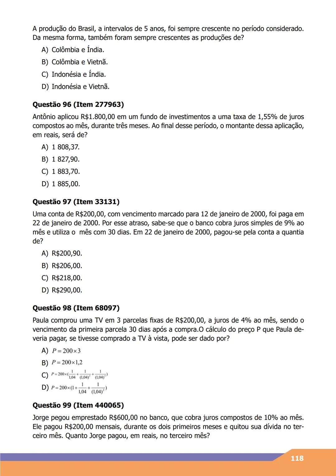 MAPA + SAEB
ÁREA DE CONHECIMENTO
Matemática e suas Tecnologias
COMPONENTE CURRICULAR
Matemática
ANO LETIVO
2025
Olá, estudante!
É com grande