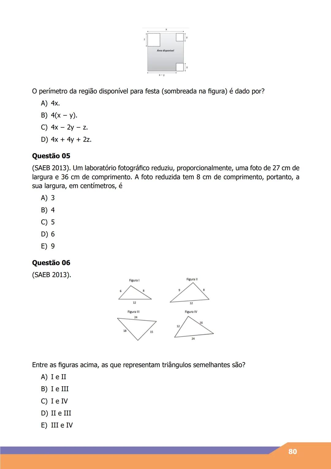 MAPA + SAEB
ÁREA DE CONHECIMENTO
Matemática e suas Tecnologias
COMPONENTE CURRICULAR
Matemática
ANO LETIVO
2025
Olá, estudante!
É com grande
