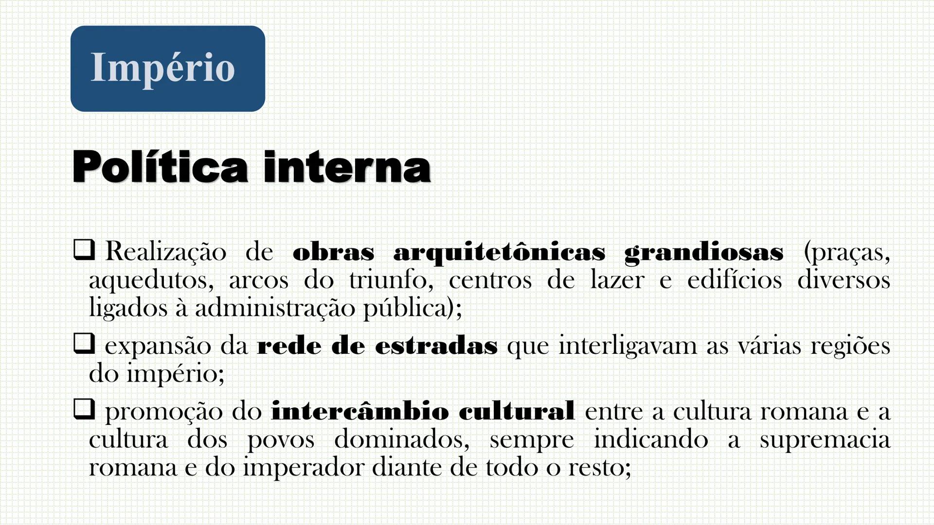 Roma Antigua Periodização
A história da civilização romana, tradicionalmente, é
dividida em três fases:
• Monarquia (753 - 509 а.С.);
•Repúb