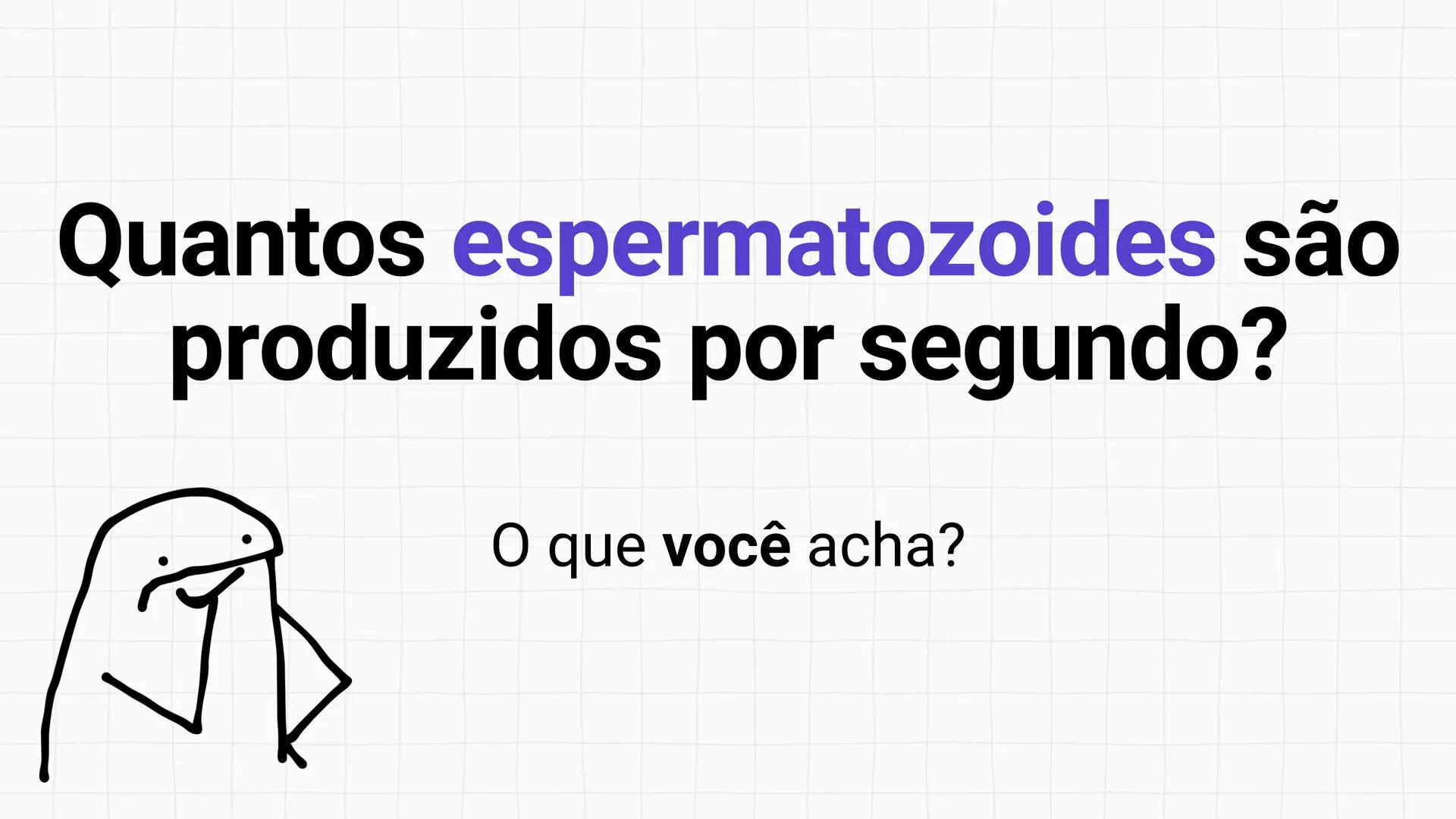 * POLÍCIA MILITAR DO ACRE
COLÉGIO TIRADENTES
NA AULA DE HOJE...
SISTEMA
GENITAL
MASCULINO
PROF. Me. Maria Tatiane
Damasceno # Quantos esperm