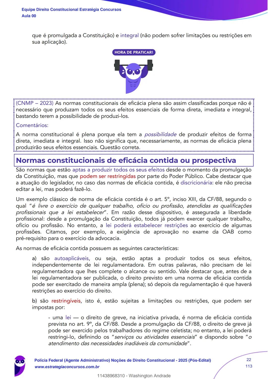 Estratégia
Concursos
Aula 00
Polícia Federal (Agente Administrativo)
Noções de Direito Constitucional - 2025
(Pós-Edital)
Autor:
Equipe Dire