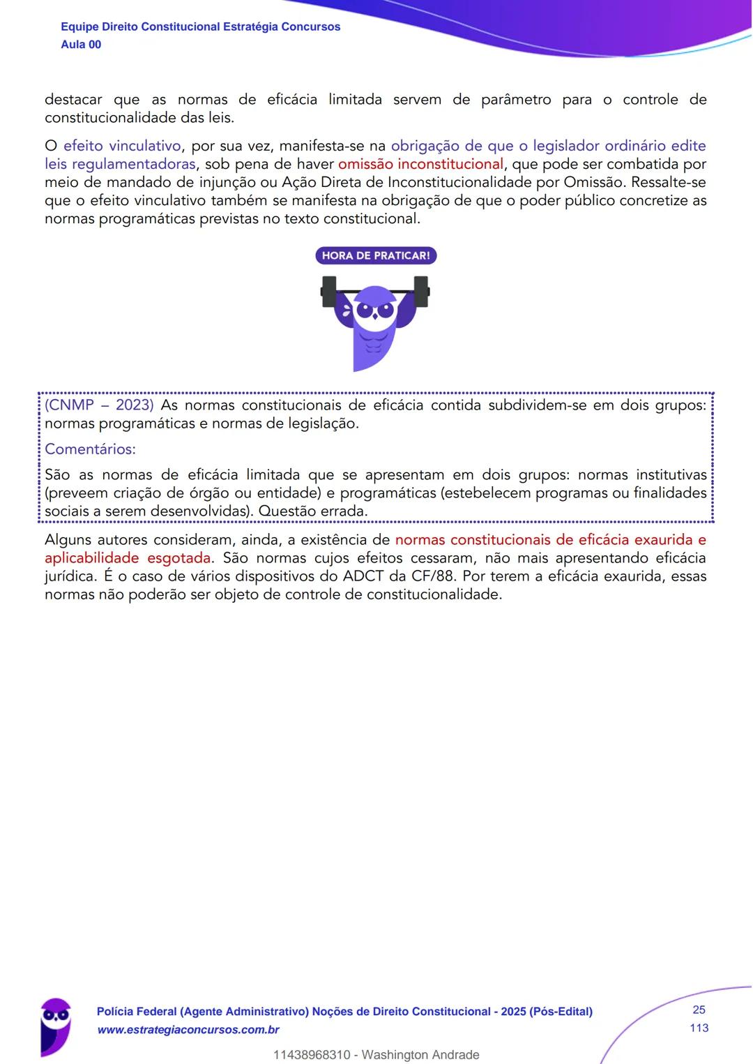 Estratégia
Concursos
Aula 00
Polícia Federal (Agente Administrativo)
Noções de Direito Constitucional - 2025
(Pós-Edital)
Autor:
Equipe Dire