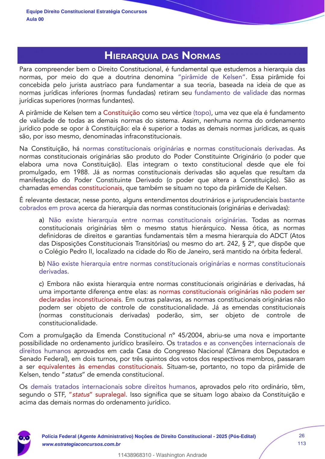 Estratégia
Concursos
Aula 00
Polícia Federal (Agente Administrativo)
Noções de Direito Constitucional - 2025
(Pós-Edital)
Autor:
Equipe Dire
