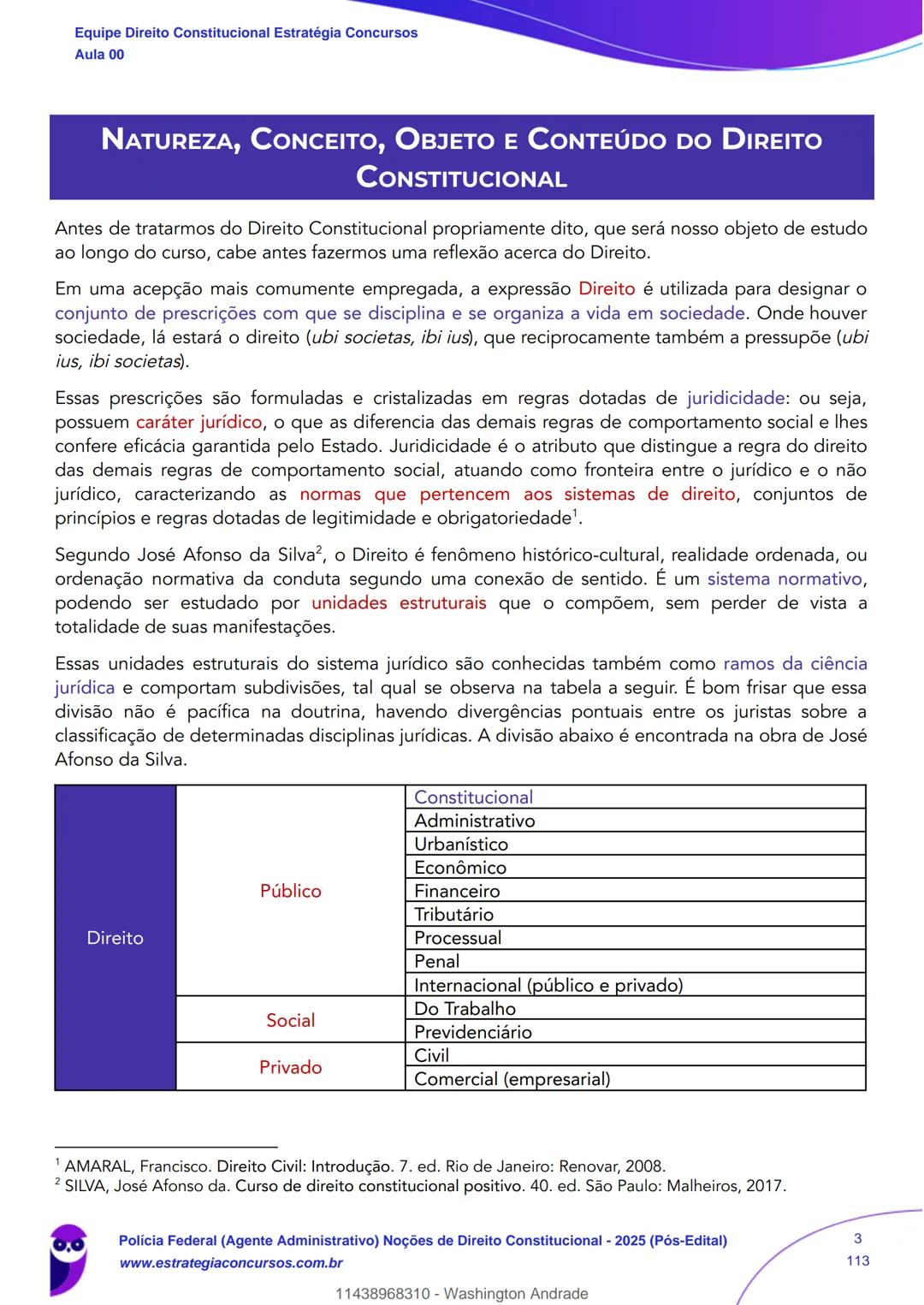 Estratégia
Concursos
Aula 00
Polícia Federal (Agente Administrativo)
Noções de Direito Constitucional - 2025
(Pós-Edital)
Autor:
Equipe Dire