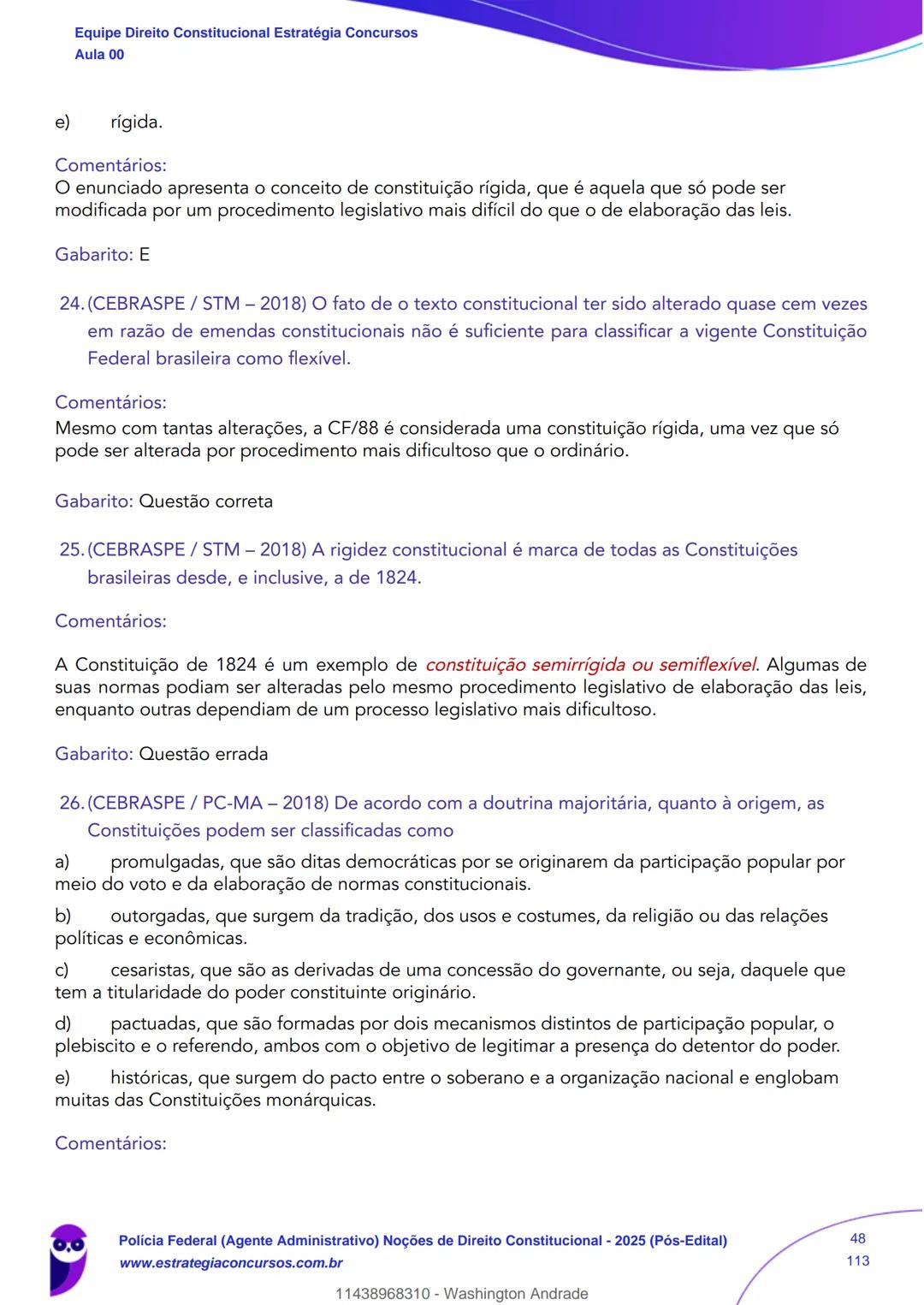 Estratégia
Concursos
Aula 00
Polícia Federal (Agente Administrativo)
Noções de Direito Constitucional - 2025
(Pós-Edital)
Autor:
Equipe Dire