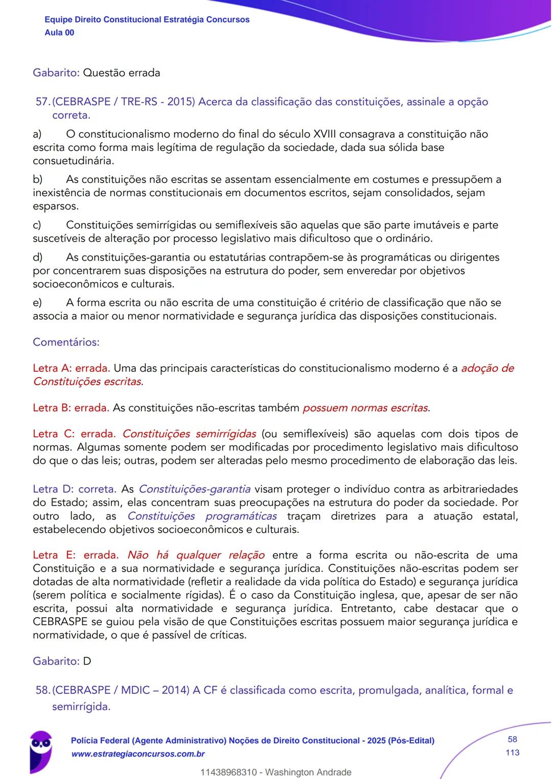 Estratégia
Concursos
Aula 00
Polícia Federal (Agente Administrativo)
Noções de Direito Constitucional - 2025
(Pós-Edital)
Autor:
Equipe Dire
