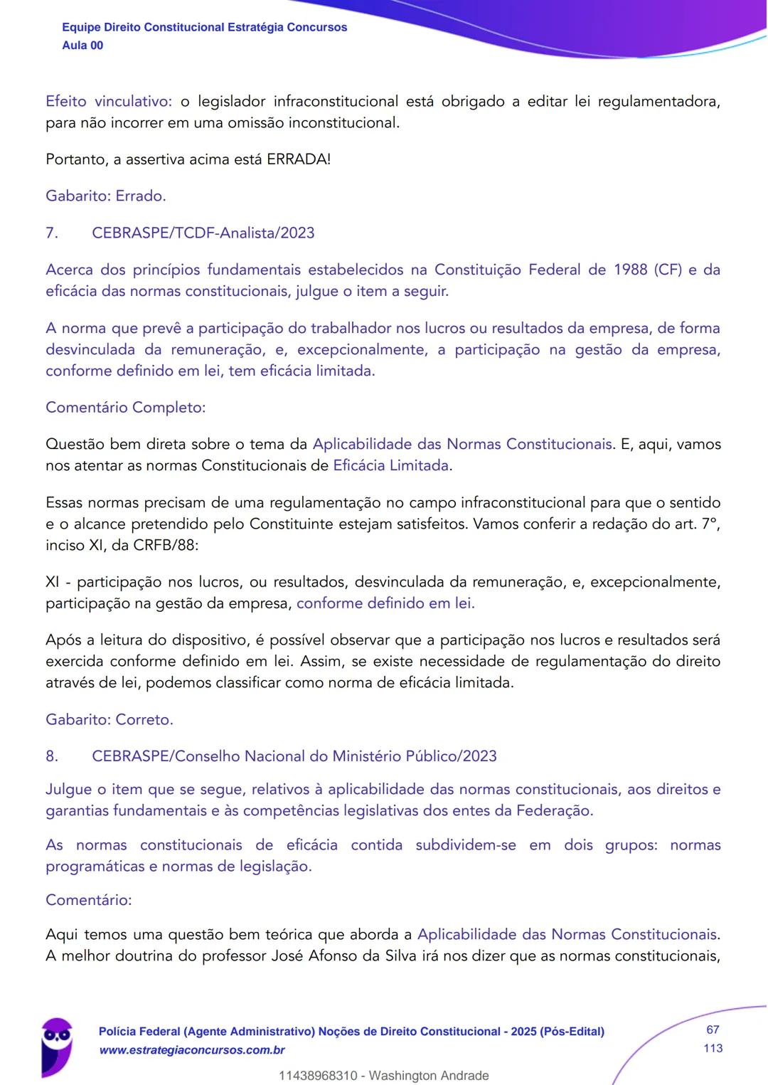 Estratégia
Concursos
Aula 00
Polícia Federal (Agente Administrativo)
Noções de Direito Constitucional - 2025
(Pós-Edital)
Autor:
Equipe Dire