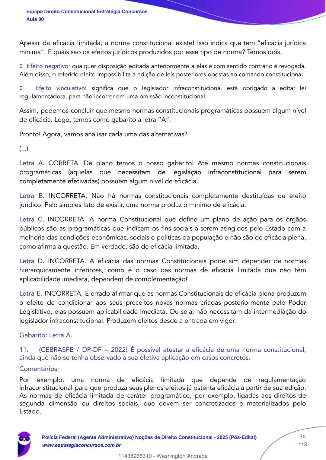 Estratégia
Concursos
Aula 00
Polícia Federal (Agente Administrativo)
Noções de Direito Constitucional - 2025
(Pós-Edital)
Autor:
Equipe Dire
