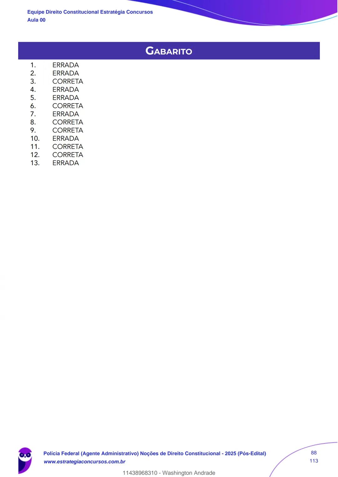 Estratégia
Concursos
Aula 00
Polícia Federal (Agente Administrativo)
Noções de Direito Constitucional - 2025
(Pós-Edital)
Autor:
Equipe Dire