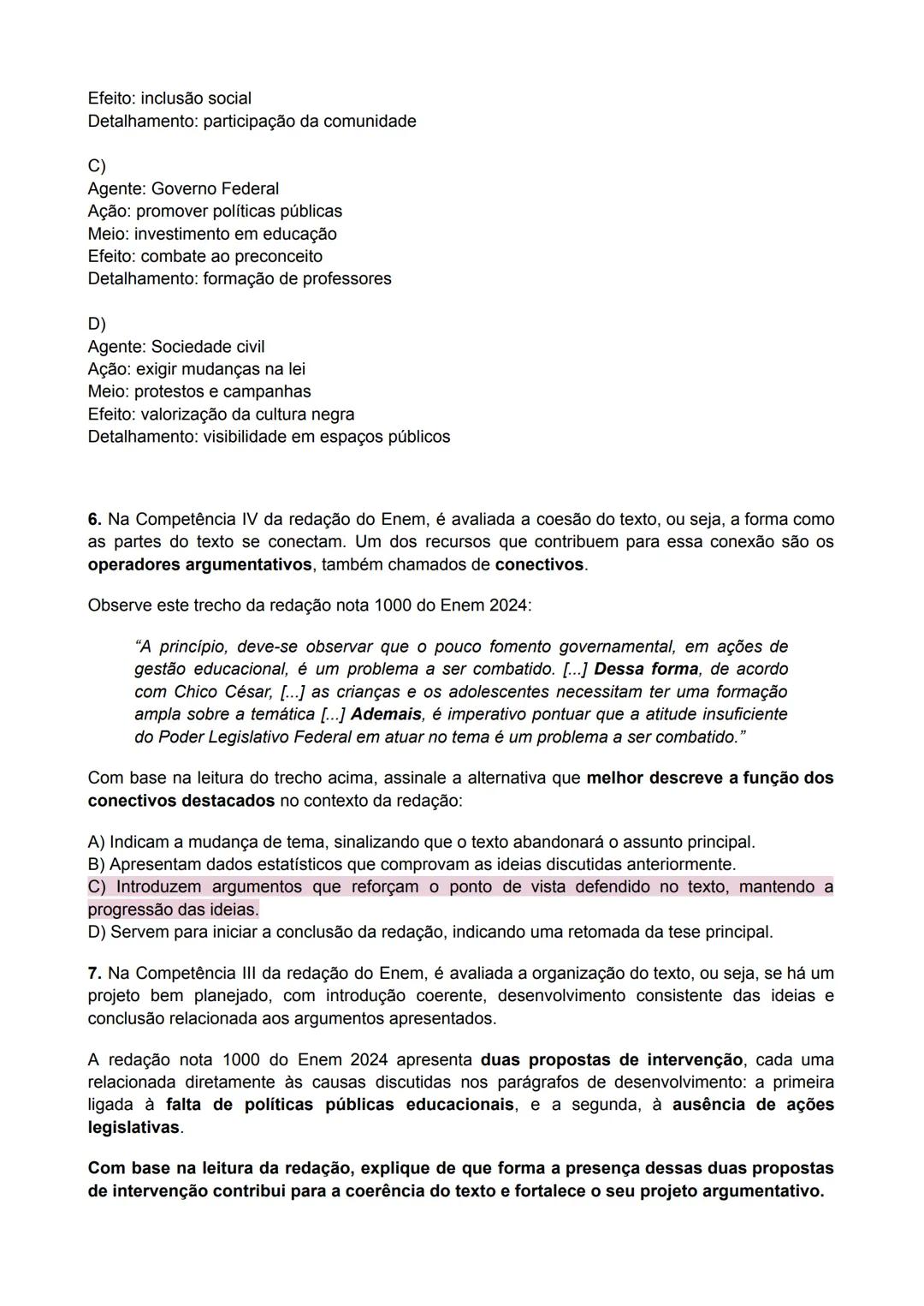REVISÃO BIMESTRAL
Redação - Profa. Amanda Silva
Leia atentamente a redação a seguir, de autoria do estudante Rafael Assunção, que obteve
not