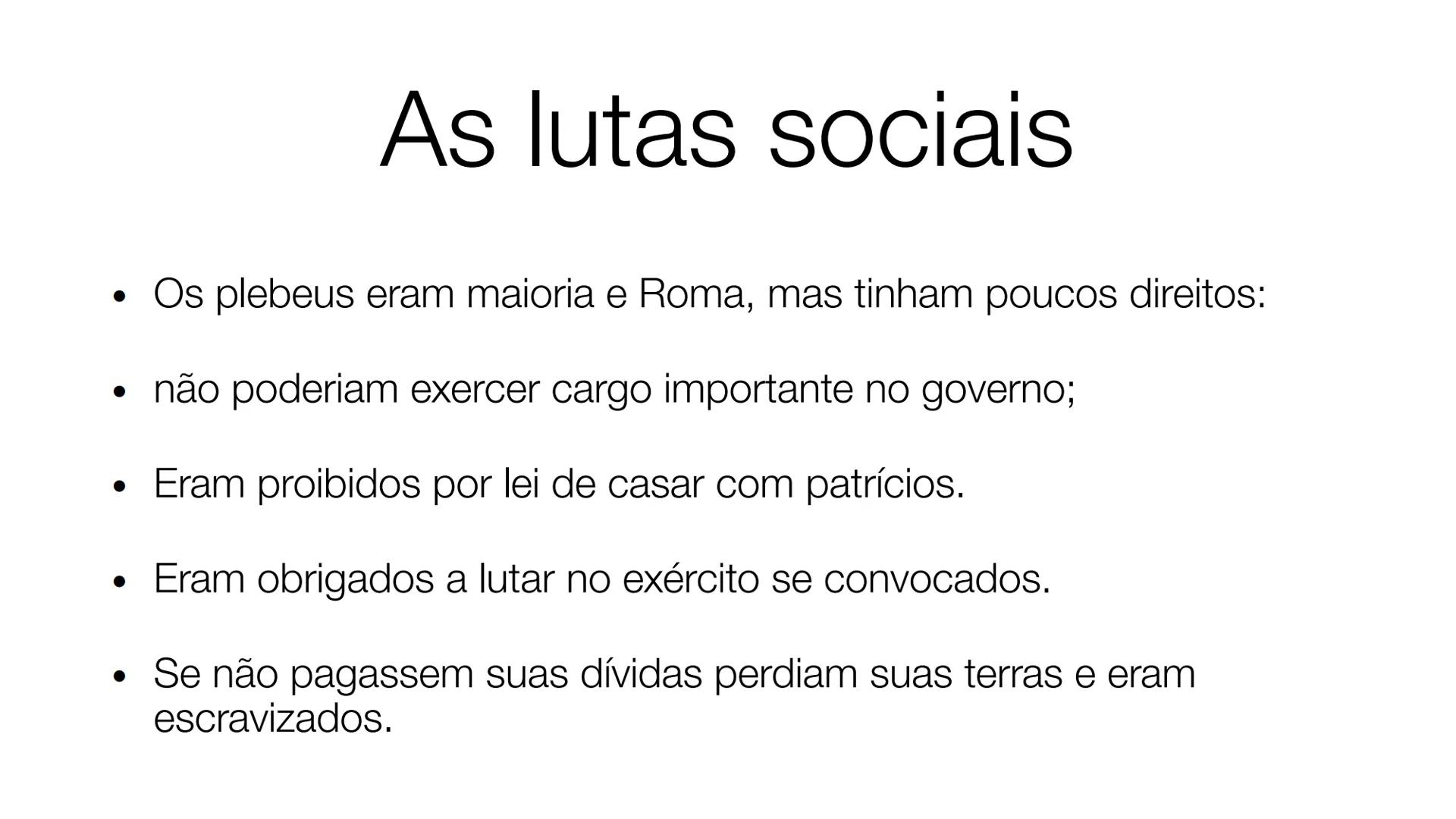 # Civilizações Clássicas do Mediterrâneo:
Roma
Prof. Márcia Marinho •
Por trás na nossa língua uma
história
•
Você sabia que o português,