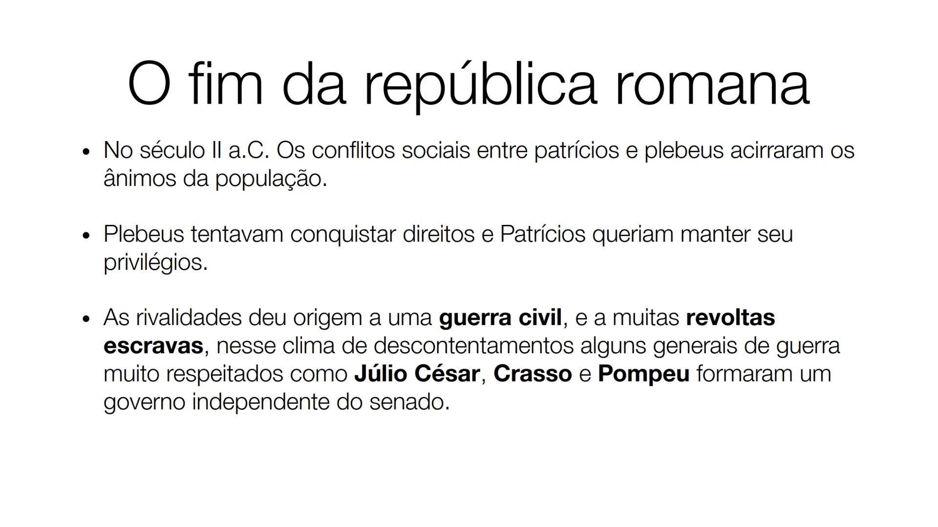 # Civilizações Clássicas do Mediterrâneo:
Roma
Prof. Márcia Marinho •
Por trás na nossa língua uma
história
•
Você sabia que o português,