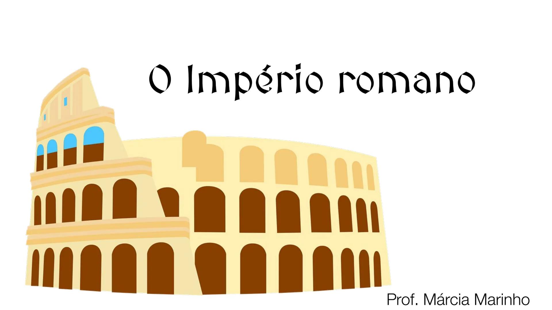 # Civilizações Clássicas do Mediterrâneo:
Roma
Prof. Márcia Marinho •
Por trás na nossa língua uma
história
•
Você sabia que o português,