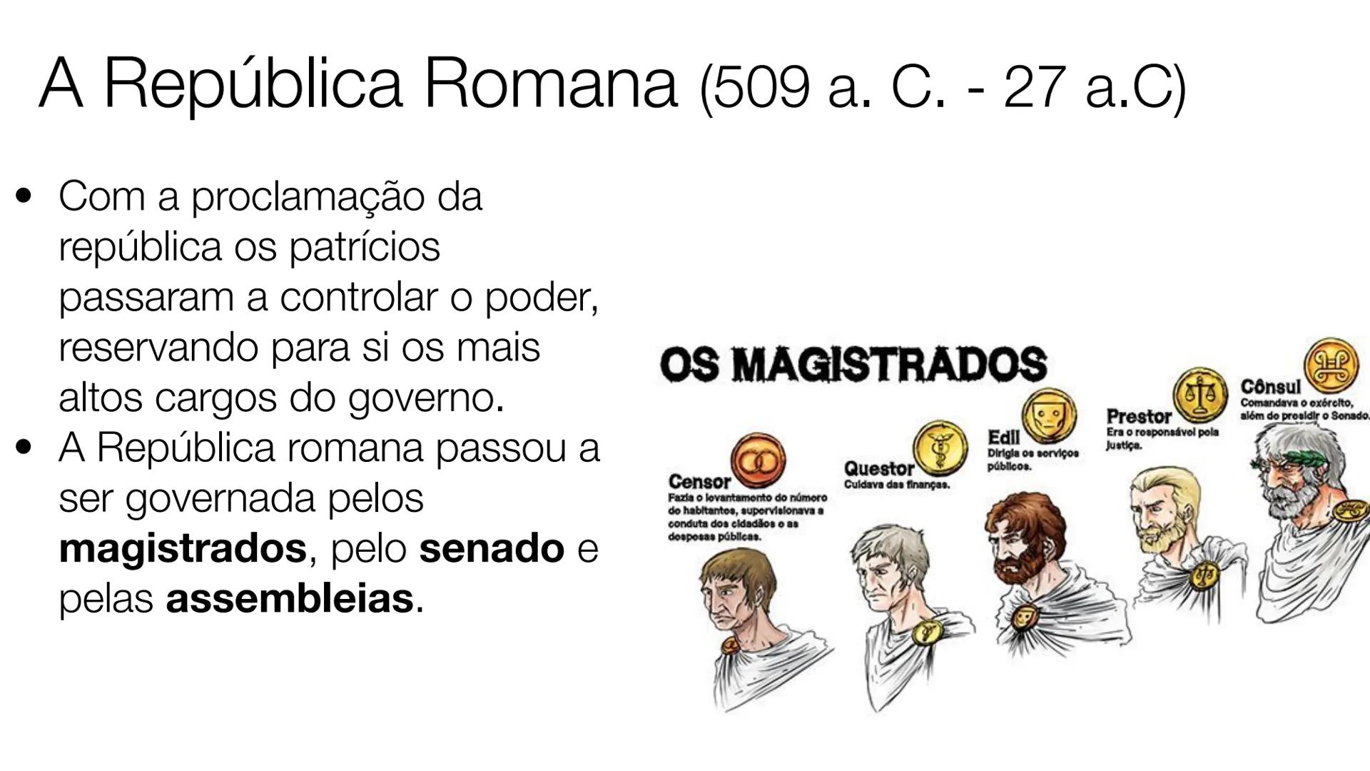 # Civilizações Clássicas do Mediterrâneo:
Roma
Prof. Márcia Marinho •
Por trás na nossa língua uma
história
•
Você sabia que o português,
