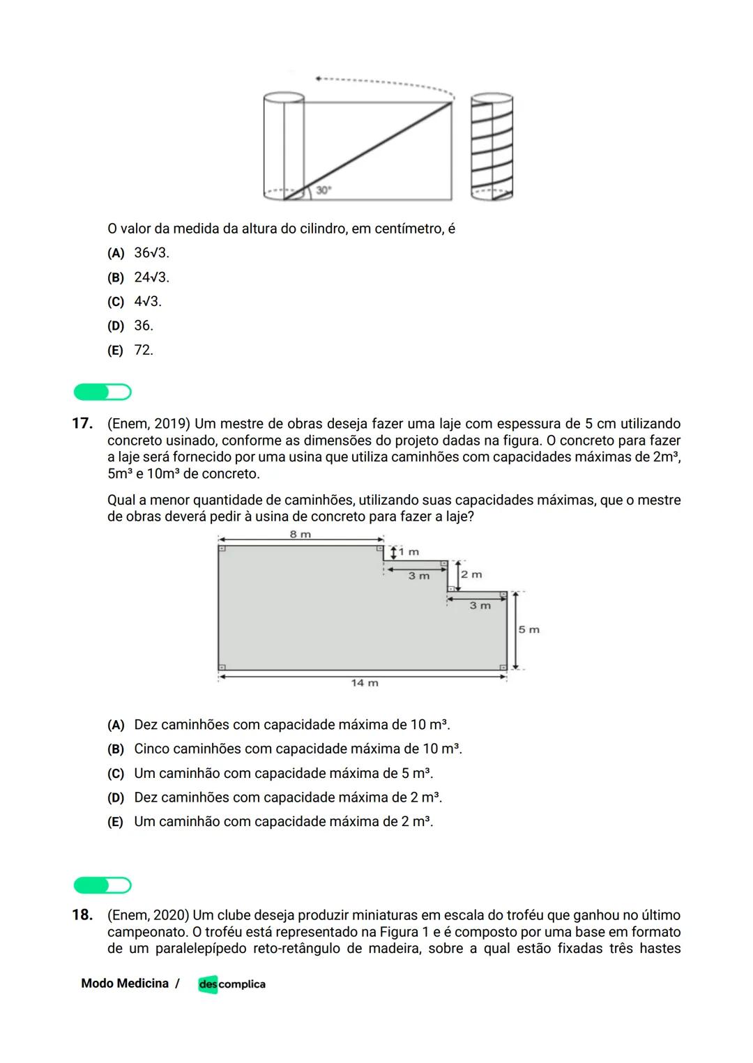 des complica
APOSTILA
MODO MEDICINA
VOLUME 2
UMA CURADORIA DE QUESTÕES ENEM QUE VAI TURBINAR SEUS ESTUDOS
RUMO À APROVAÇÃO EM MEDICINA! Sumá