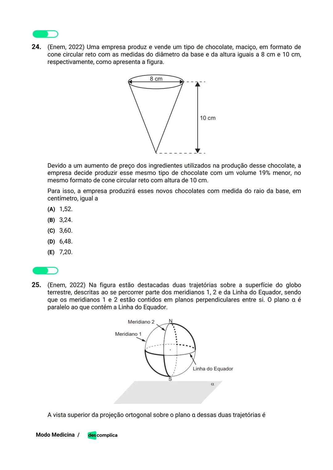des complica
APOSTILA
MODO MEDICINA
VOLUME 2
UMA CURADORIA DE QUESTÕES ENEM QUE VAI TURBINAR SEUS ESTUDOS
RUMO À APROVAÇÃO EM MEDICINA! Sumá