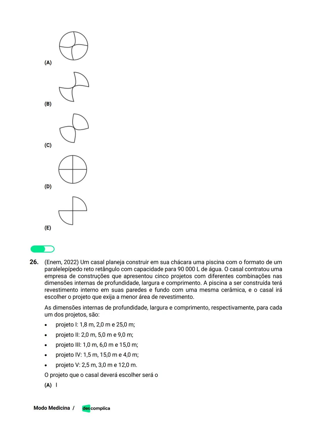 des complica
APOSTILA
MODO MEDICINA
VOLUME 2
UMA CURADORIA DE QUESTÕES ENEM QUE VAI TURBINAR SEUS ESTUDOS
RUMO À APROVAÇÃO EM MEDICINA! Sumá