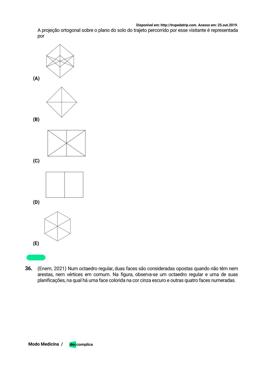 des complica
APOSTILA
MODO MEDICINA
VOLUME 2
UMA CURADORIA DE QUESTÕES ENEM QUE VAI TURBINAR SEUS ESTUDOS
RUMO À APROVAÇÃO EM MEDICINA! Sumá
