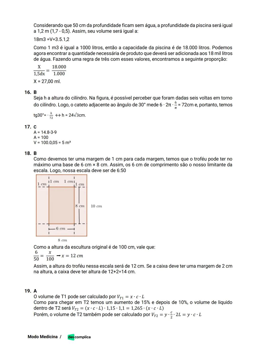 des complica
APOSTILA
MODO MEDICINA
VOLUME 2
UMA CURADORIA DE QUESTÕES ENEM QUE VAI TURBINAR SEUS ESTUDOS
RUMO À APROVAÇÃO EM MEDICINA! Sumá