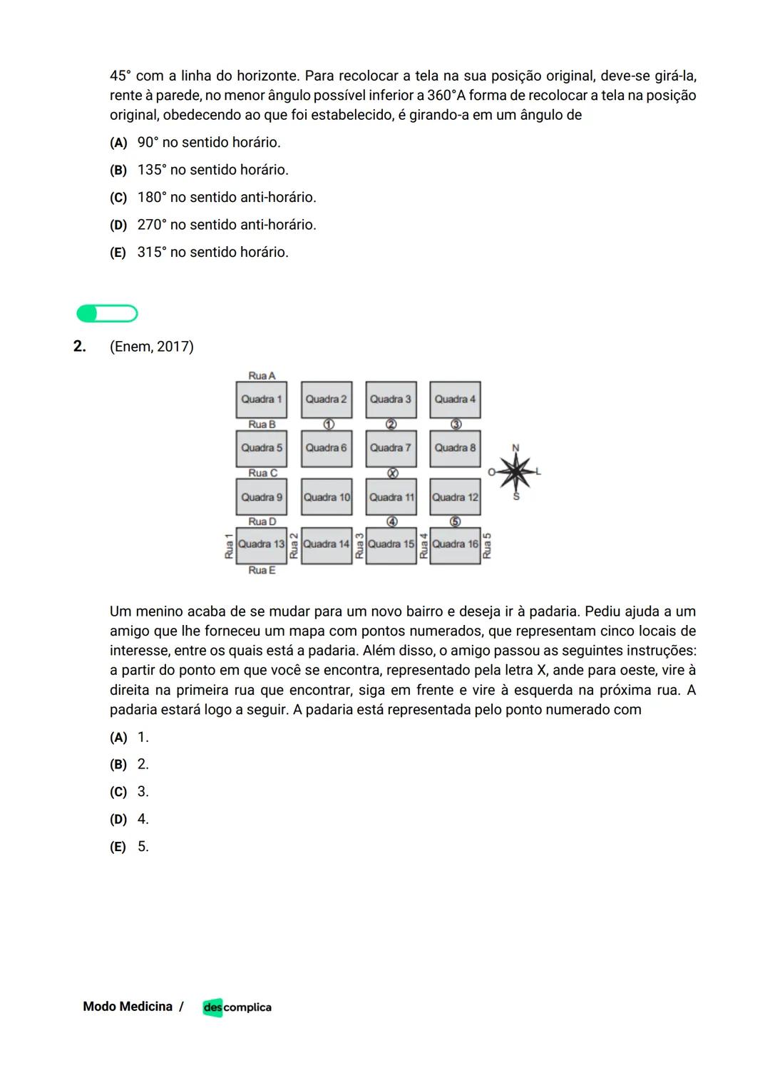des complica
APOSTILA
MODO MEDICINA
VOLUME 2
UMA CURADORIA DE QUESTÕES ENEM QUE VAI TURBINAR SEUS ESTUDOS
RUMO À APROVAÇÃO EM MEDICINA! Sumá