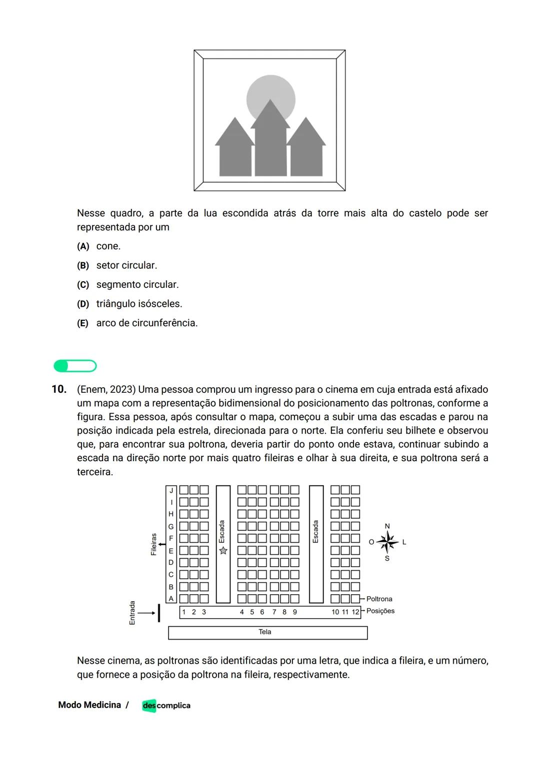 des complica
APOSTILA
MODO MEDICINA
VOLUME 2
UMA CURADORIA DE QUESTÕES ENEM QUE VAI TURBINAR SEUS ESTUDOS
RUMO À APROVAÇÃO EM MEDICINA! Sumá