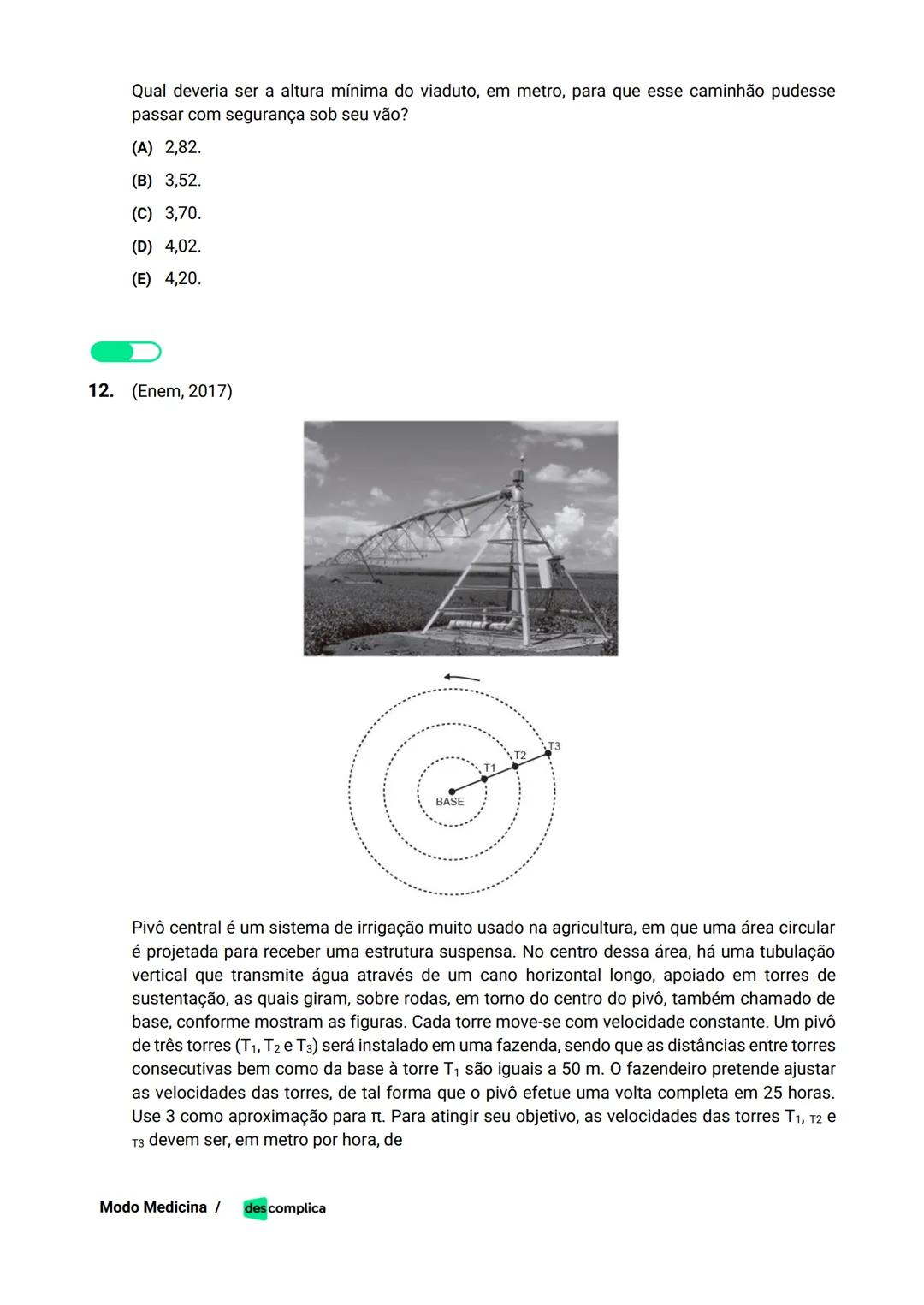 des complica
APOSTILA
MODO MEDICINA
VOLUME 2
UMA CURADORIA DE QUESTÕES ENEM QUE VAI TURBINAR SEUS ESTUDOS
RUMO À APROVAÇÃO EM MEDICINA! Sumá