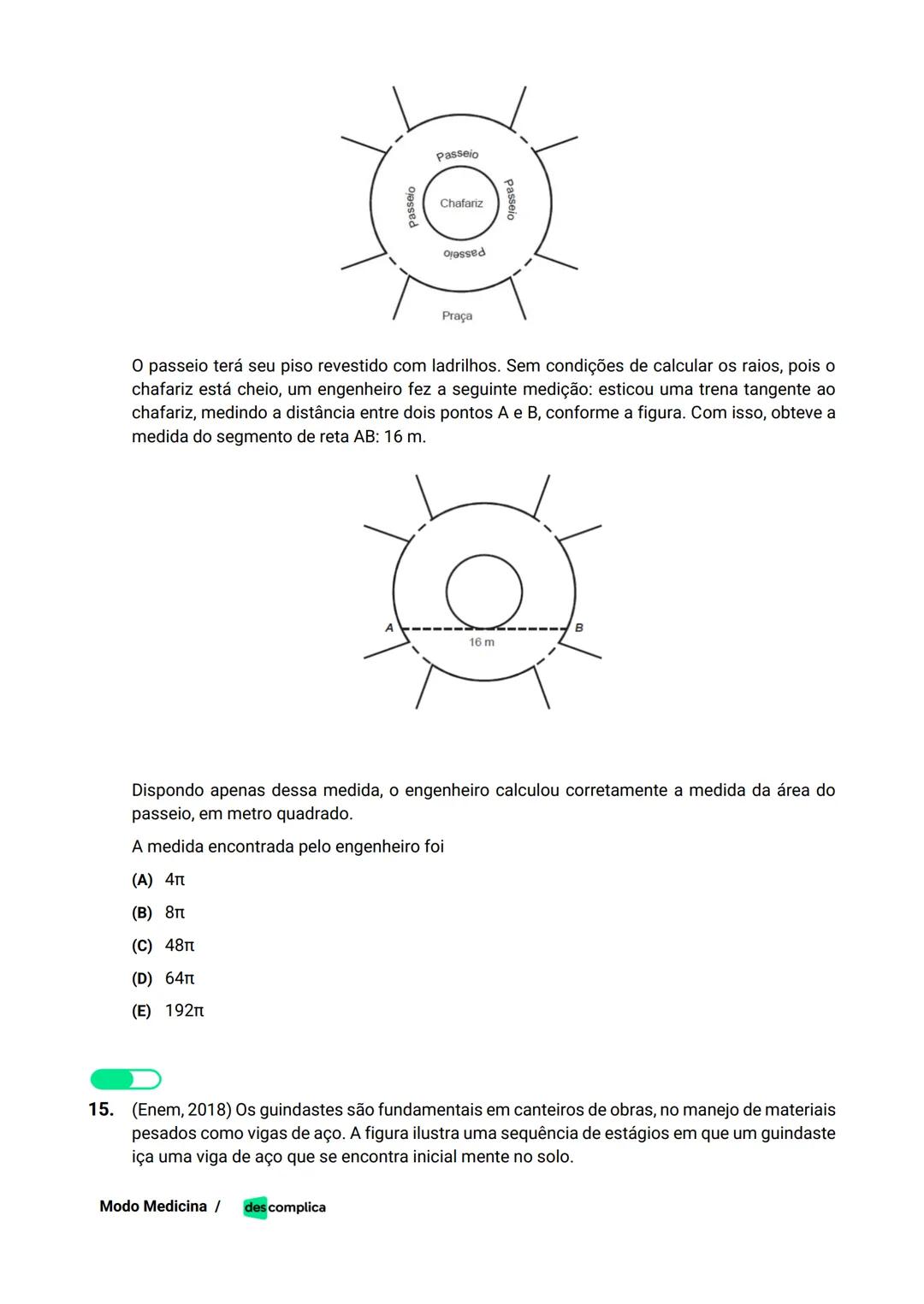 des complica
APOSTILA
MODO MEDICINA
VOLUME 2
UMA CURADORIA DE QUESTÕES ENEM QUE VAI TURBINAR SEUS ESTUDOS
RUMO À APROVAÇÃO EM MEDICINA! Sumá