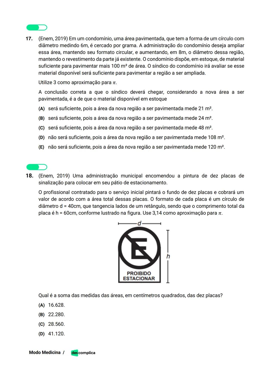 des complica
APOSTILA
MODO MEDICINA
VOLUME 2
UMA CURADORIA DE QUESTÕES ENEM QUE VAI TURBINAR SEUS ESTUDOS
RUMO À APROVAÇÃO EM MEDICINA! Sumá