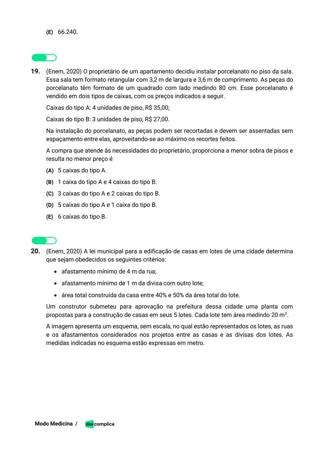 des complica
APOSTILA
MODO MEDICINA
VOLUME 2
UMA CURADORIA DE QUESTÕES ENEM QUE VAI TURBINAR SEUS ESTUDOS
RUMO À APROVAÇÃO EM MEDICINA! Sumá